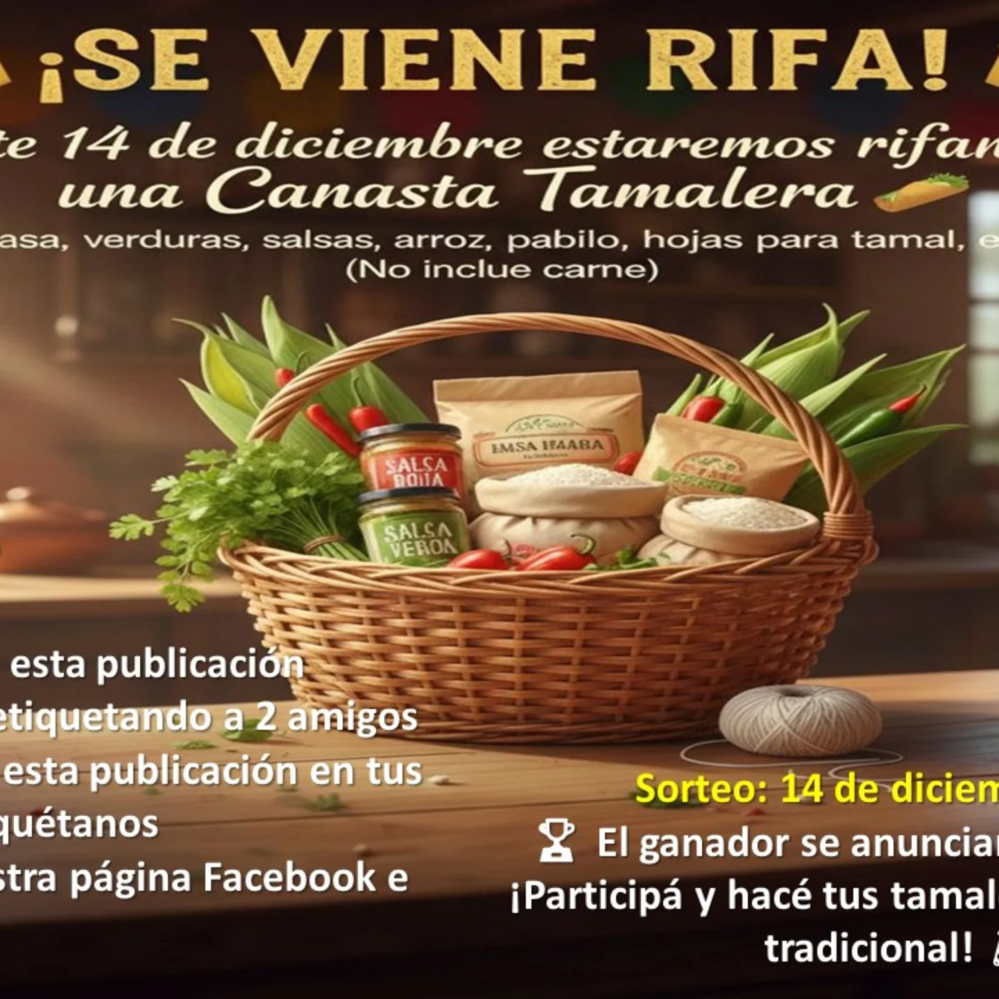 🎁 *¡SE VIENE RIFA!* 🎁 Este *14 de... - Super Sancarleño | Facebook