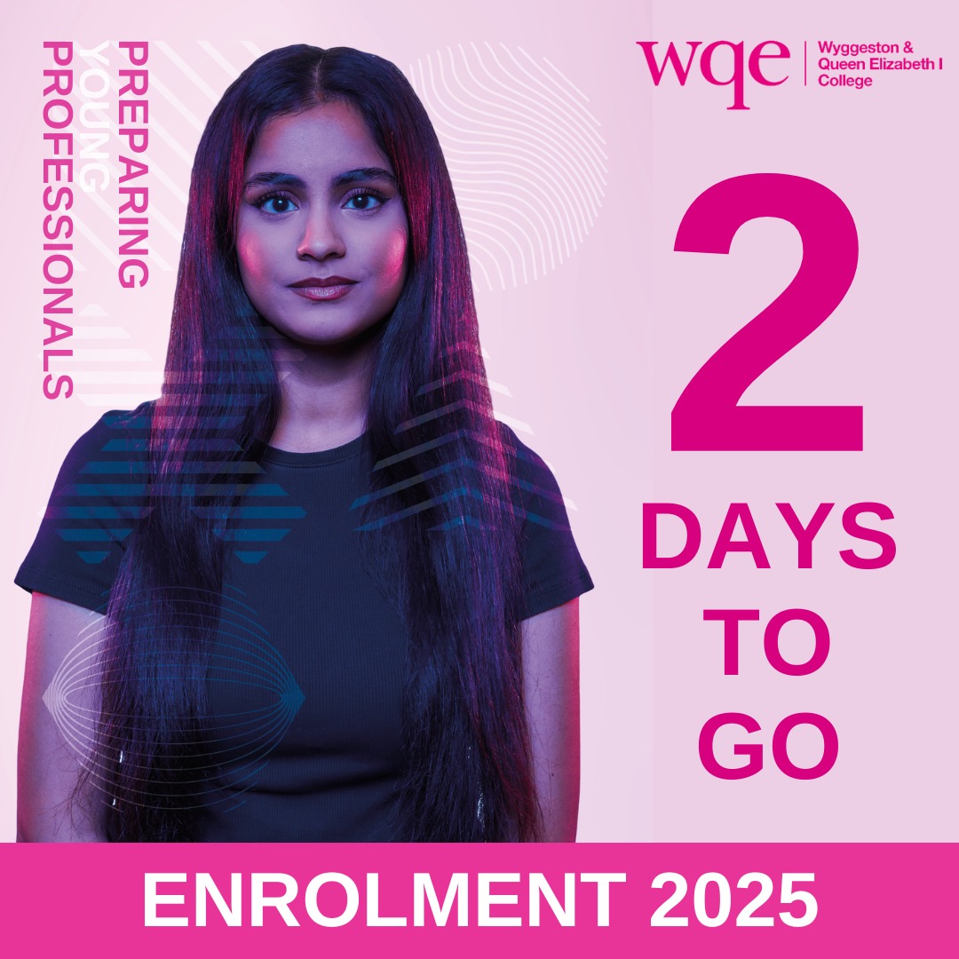 WQE College - 2 days to go! #enrolment #enrolment2025... | Facebook