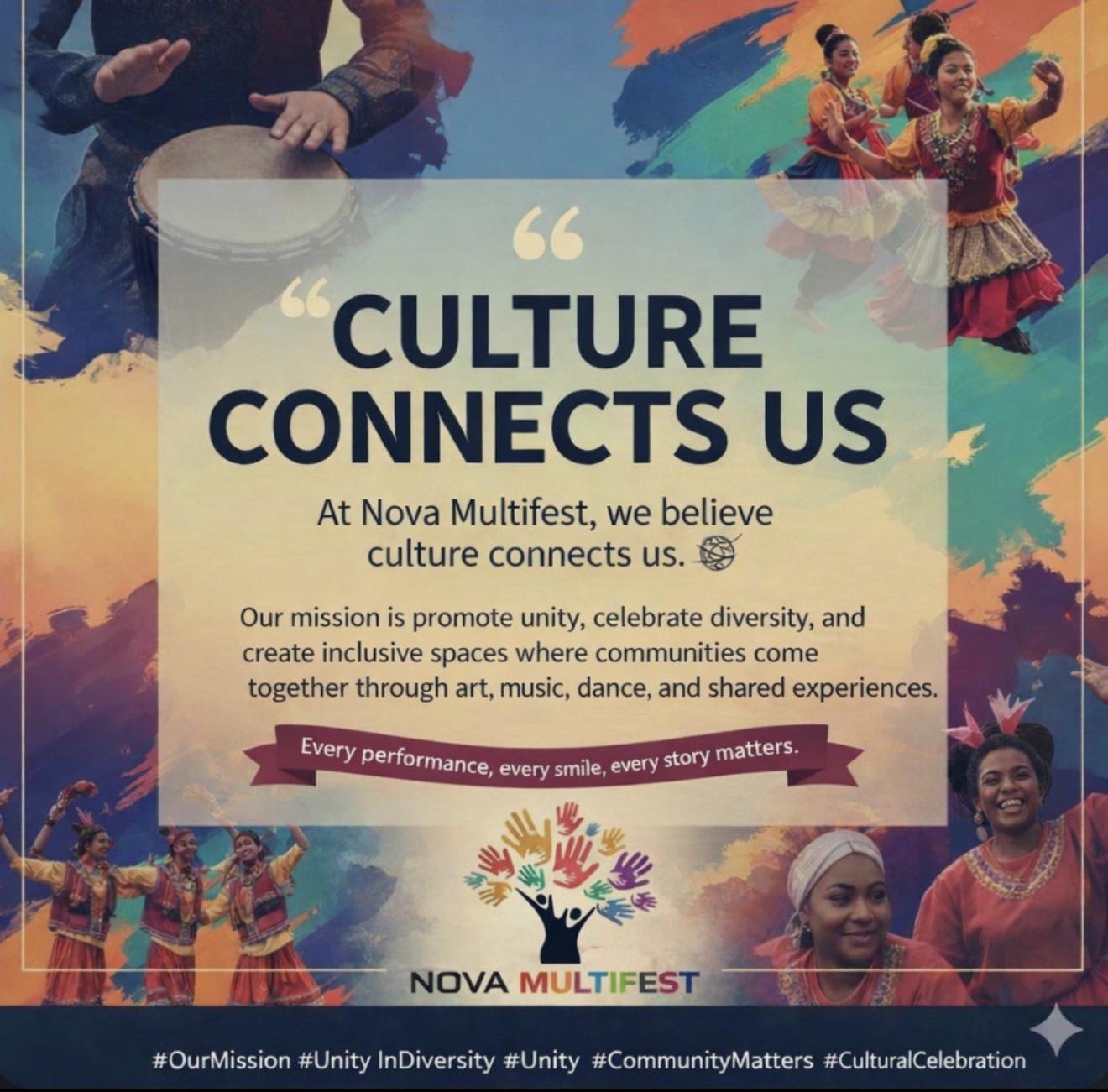 🌍 Culture Connects Us — and it’s... - Nova Multifest Society | Facebook
