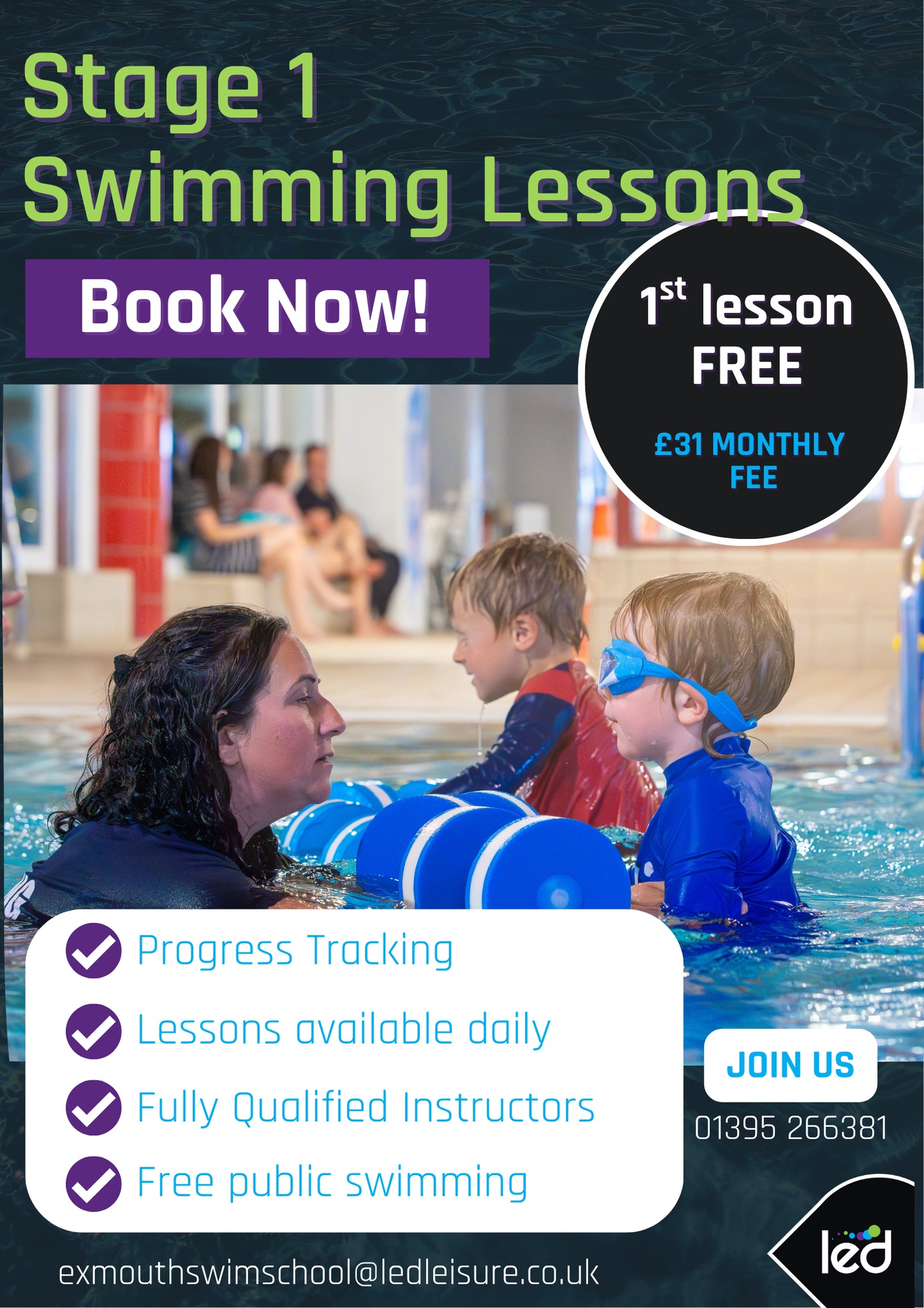 🌊🏊‍♂️ Attention Parents!... - LED Exmouth Leisure Centre | Facebook