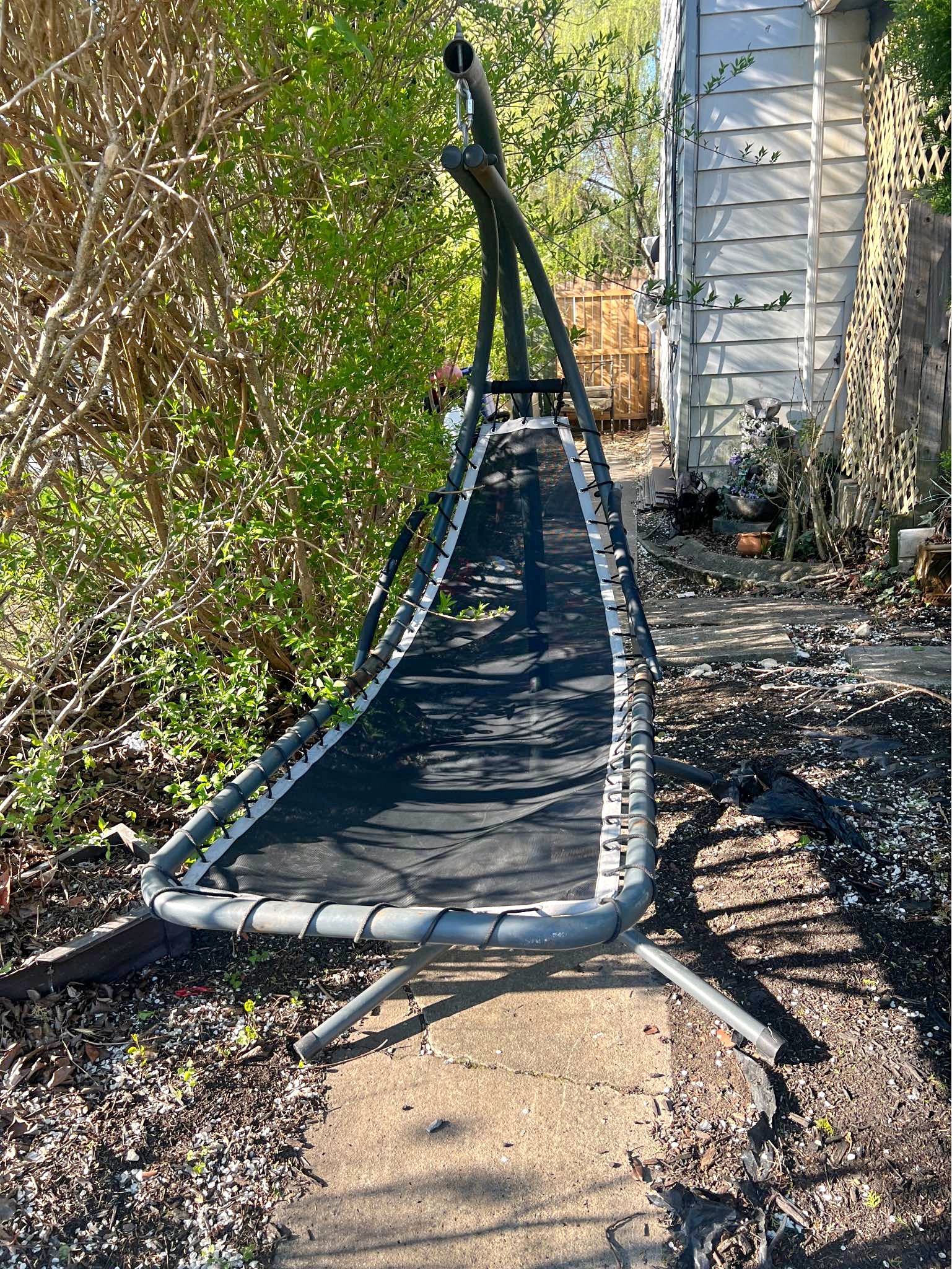 Hanging glider swing. Rack could use paint - Swings - Martinsburg, West ...