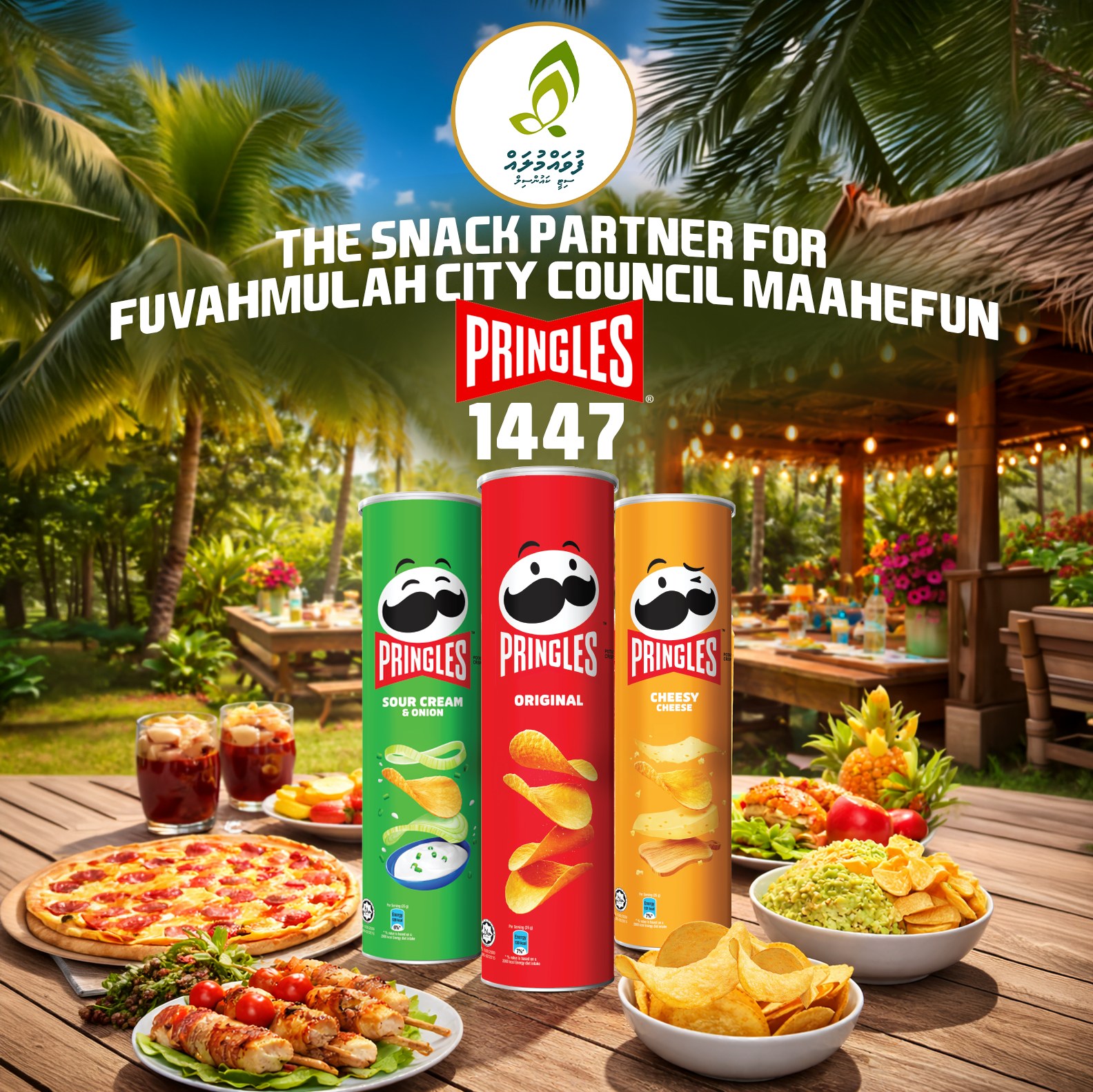 Pringles - Proud to be the Official Snack Partner for Fuvahmulah City ...