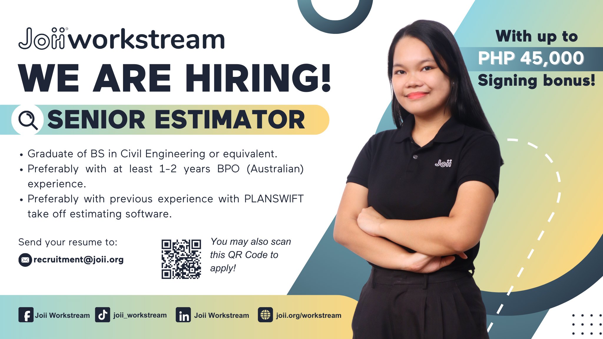 Joii Workstream Careers PH | Clark