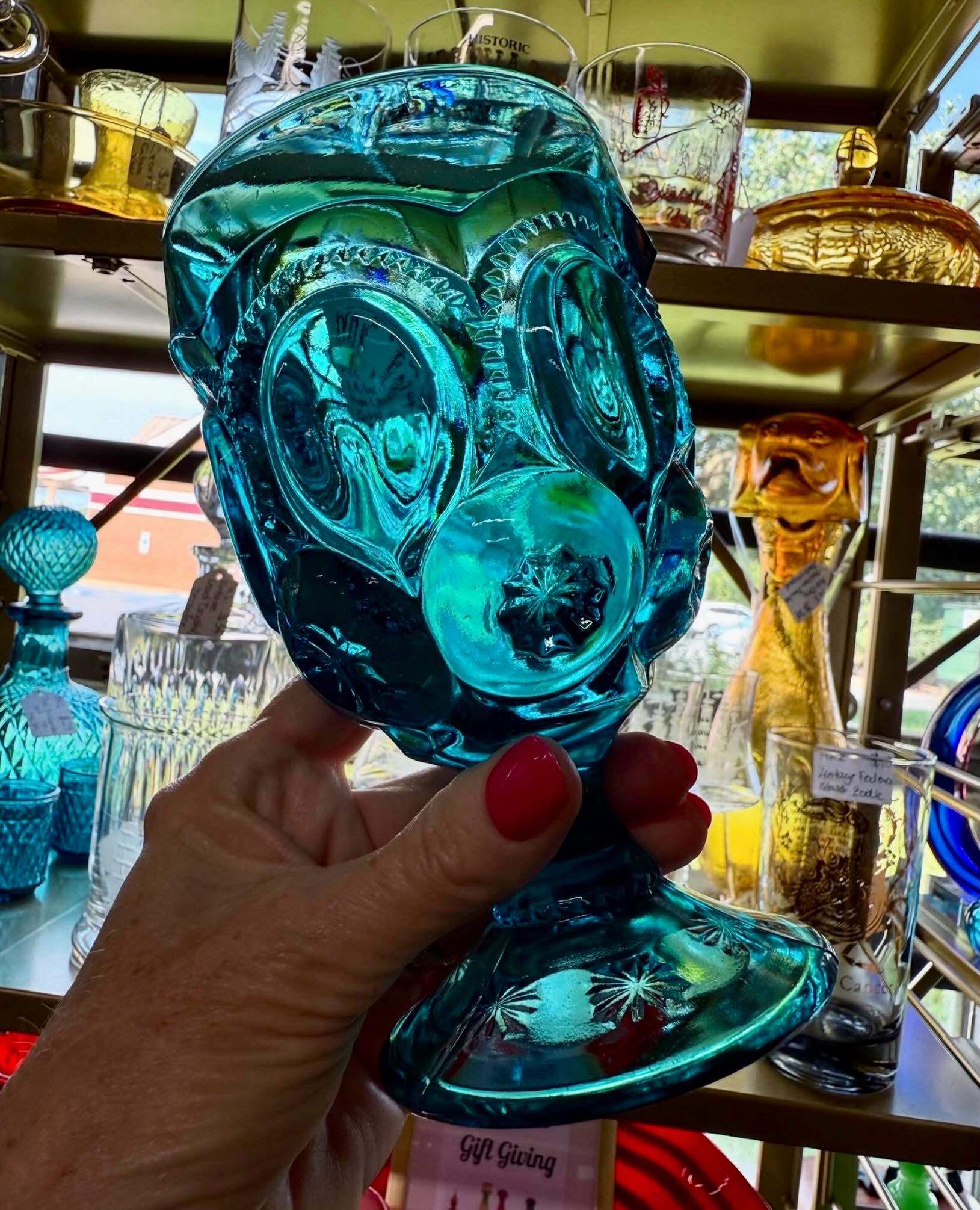 1970s LE SMITH MOON & STARS GOBLET is a BEAUTY! 💙💙