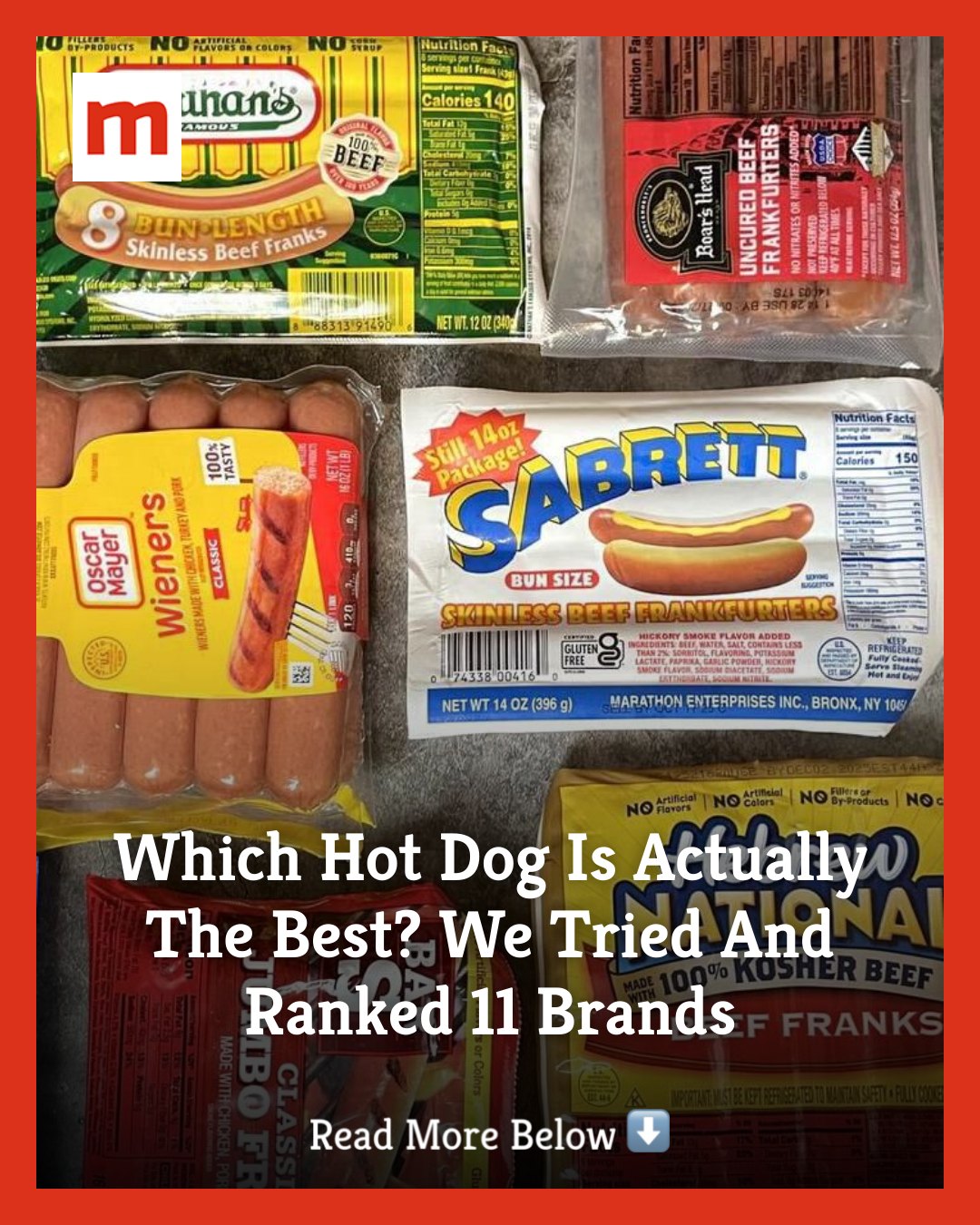 Mashed - We tried hot dogs from brands such as Nathan's Famous, Trader ...