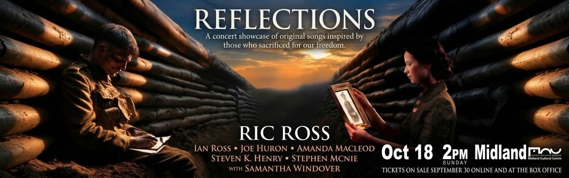 Reflections - Songs of Remembrance by Canadian Singer/Songwriter Ric Ross