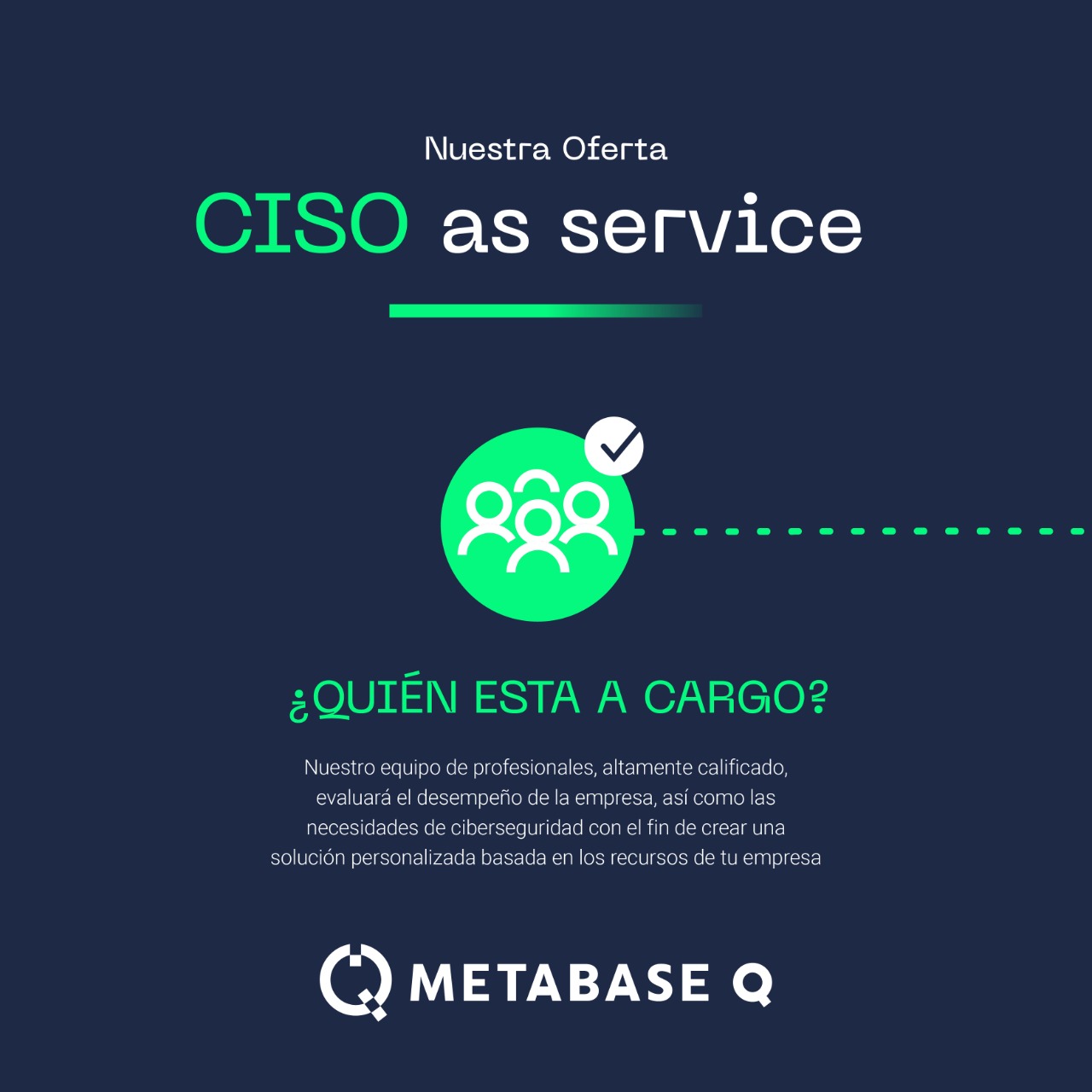 Metabase Q - Que nada te distraiga. Enfócate en tu... | Facebook