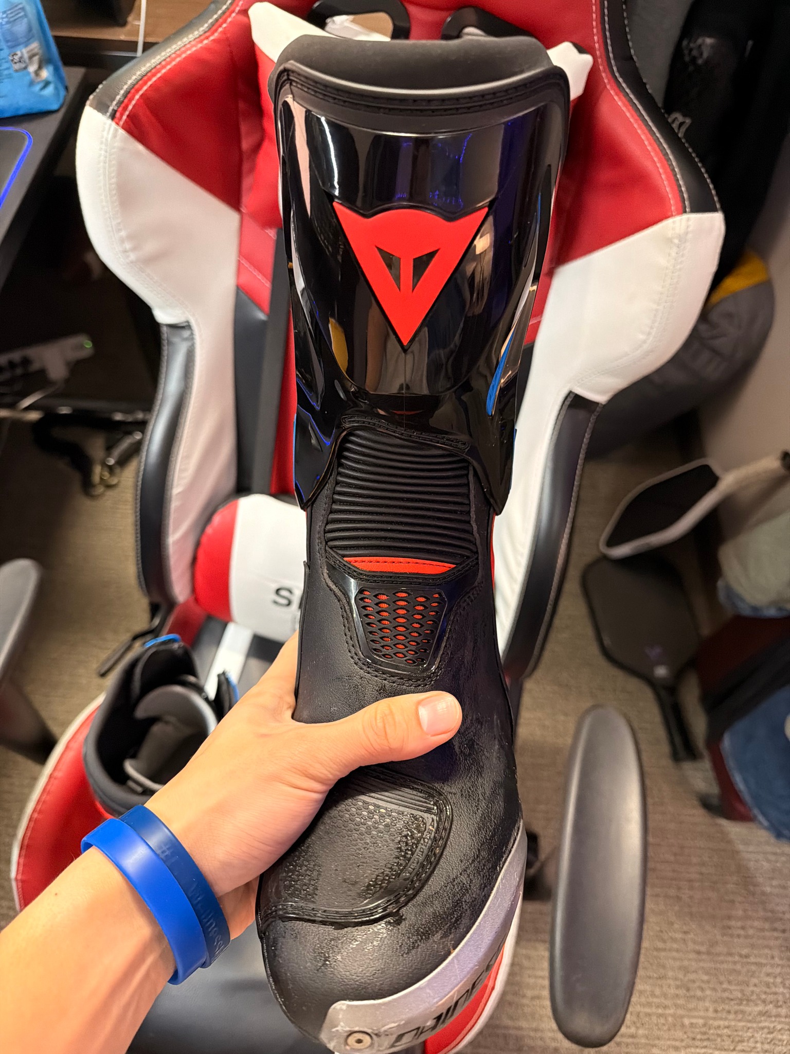 Torque 3 Out Boots, Fluo-Yellow. #dainese Available in stores and