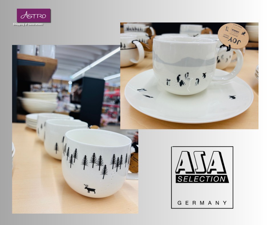 ☕❄️ Neu bei uns: Das wunderschöne Winter-Geschirr von ASA Germany! Perfekt für dein Lieblingsgetränk an kalten Tagen – mit liebevollen, winterlichen Motiven und echten kleinen Fußabdrücken 🐾 Ob als besonderes Geschenk oder