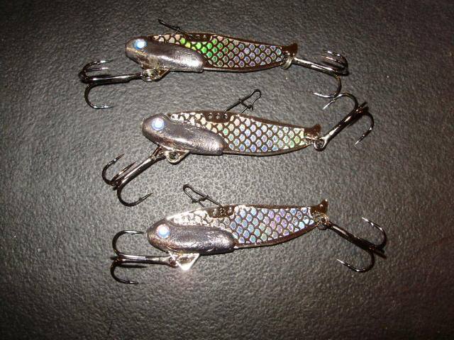 best lures ice fishing for Bass Perch Walleye Pike hook holder red chrome hooks 2022 Harris Chain B.A.S.S. Color:H51 Chrome Gold Black