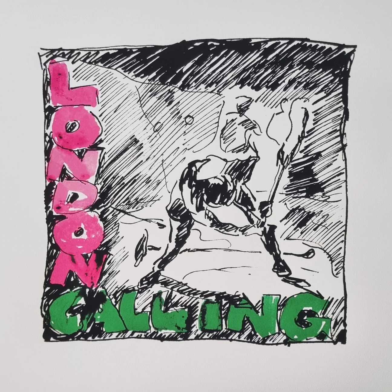 The Clash - 10th January 1980, a month after the original... | Facebook
