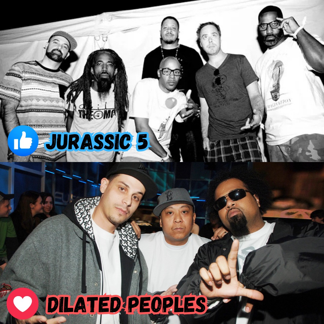 Jurassic 5** Jurassic 5 is a legendary hip hop group from Los