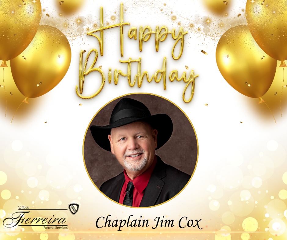 Ferreira - Our Chaplain, Jim Cox celebrates a birthday today. Happy ...
