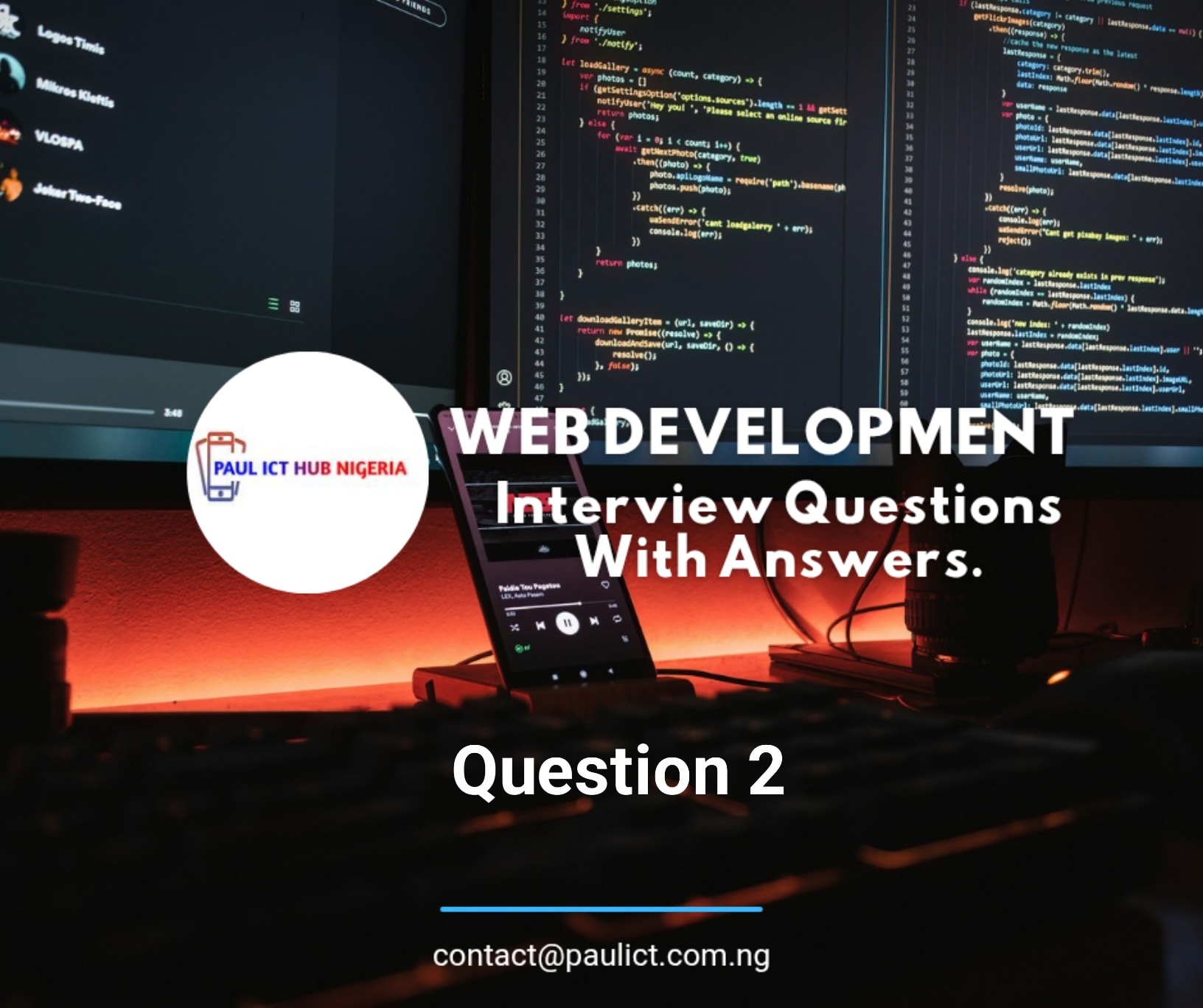 PAUL - Web Development Interview Questions With Answers 🌟 QUESTION 2 ...