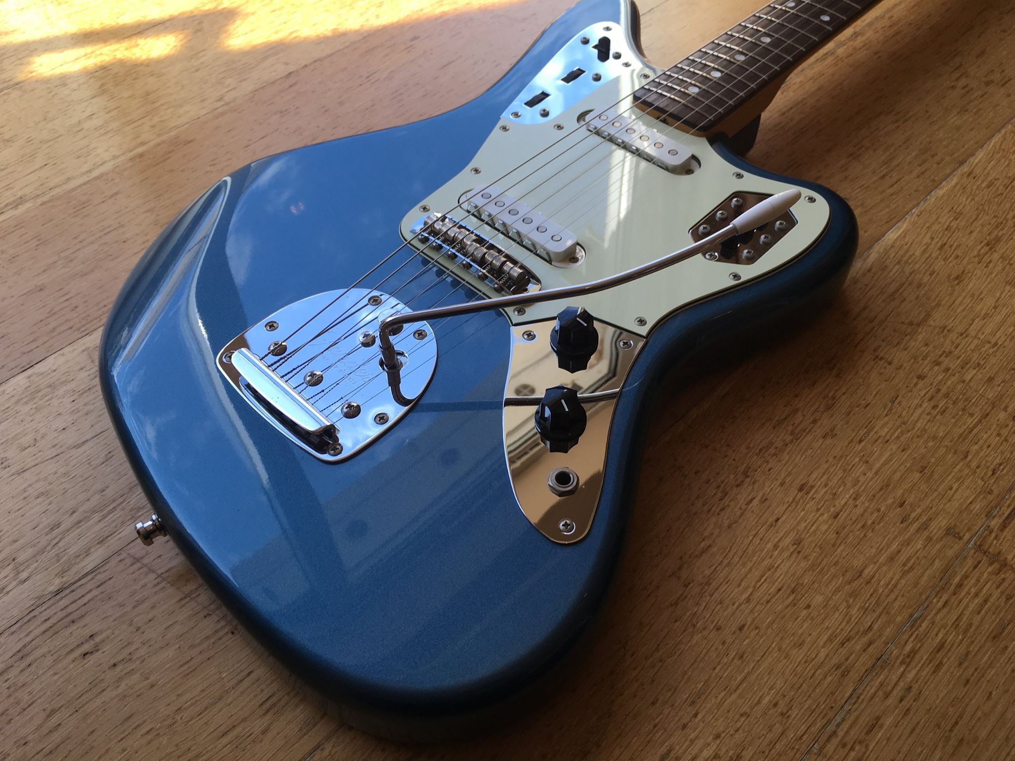 1997 Crafted In Japan CIJ “JG66” Ocean Turquoise Fender Jaguar