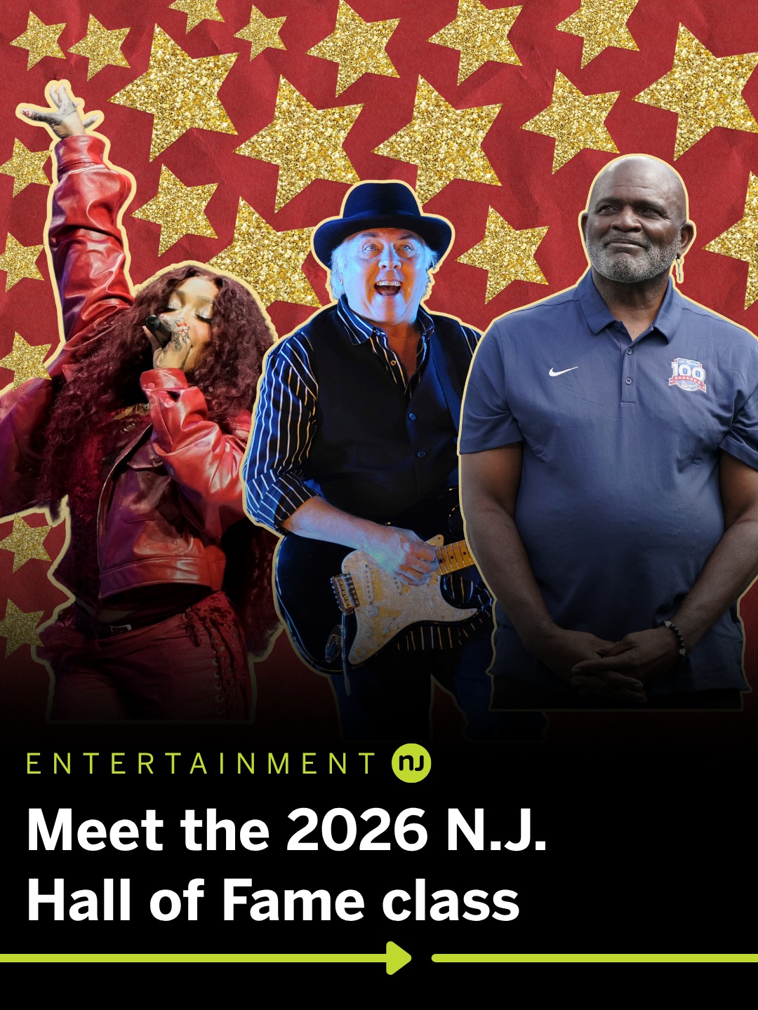 New Jersey legends alert! 🌟 The 2026 N.J. Hall of Fame class has