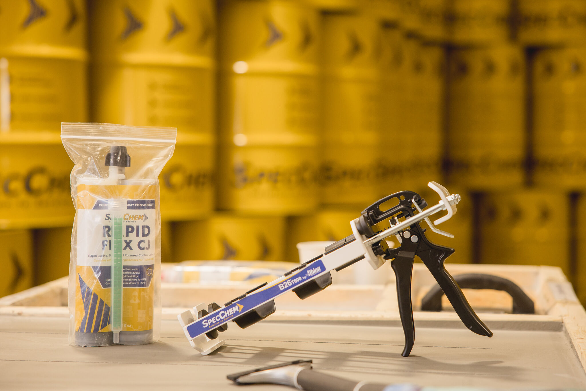 SpecChem - Rapid Flex CJ is a fast curing, semi rigid joint filler ...