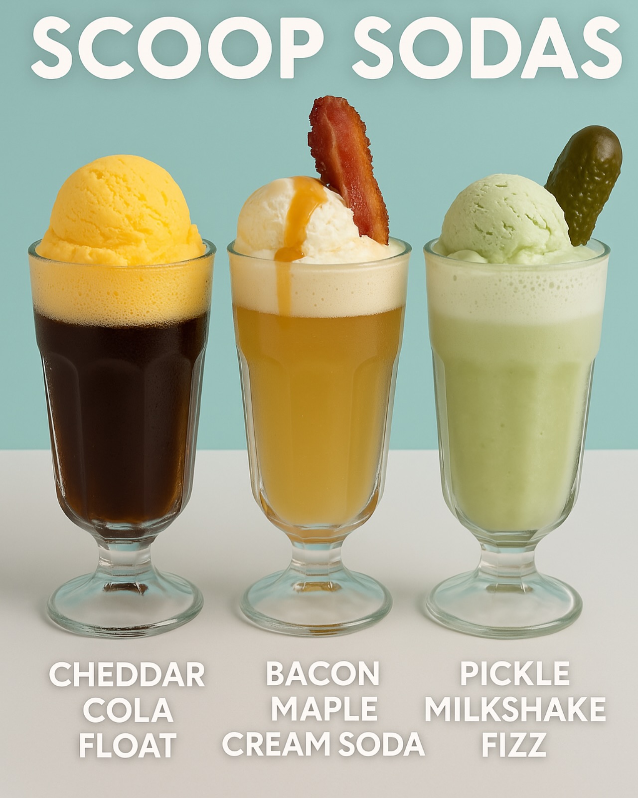 Clinton's - Introducing Savory Scoop Sodas🎉 The first ever cheese and ...
