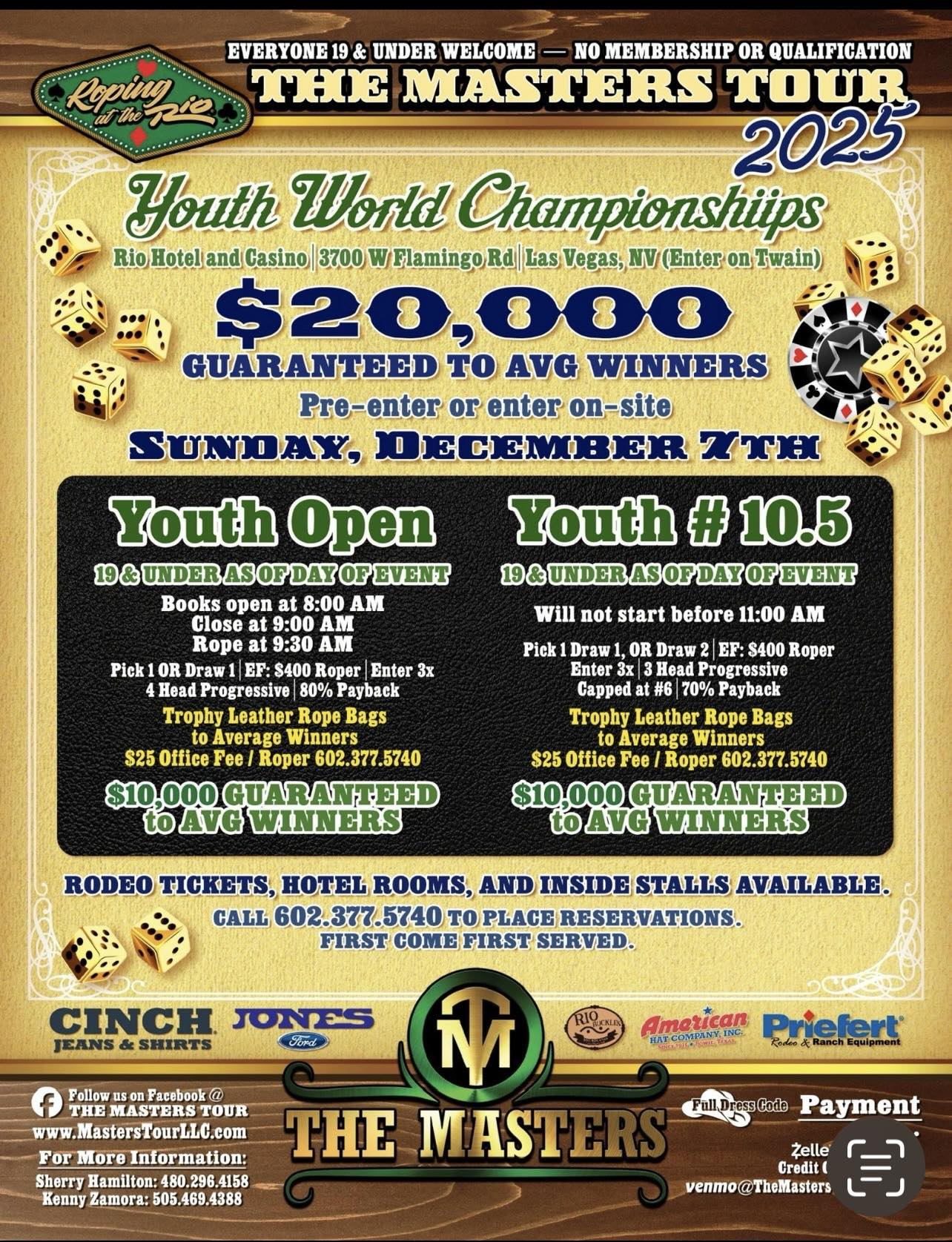 The Masters - 🔥 MASTERS YOUTH WORLD CHAMPIONSHIPS 🔥 📍 Masters Tour — 10 ...