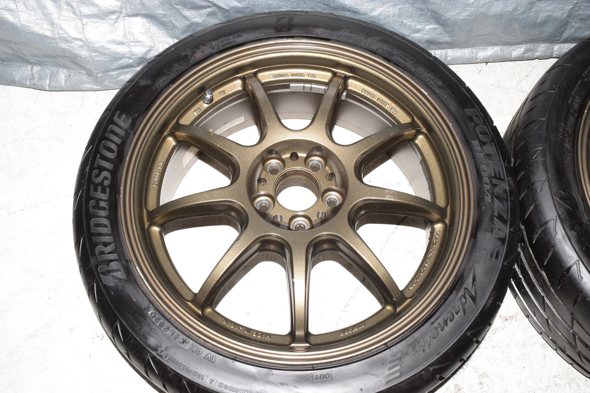Work Emotion d9R Specs: 5x100 17x7+53 square Call us or stop on in 