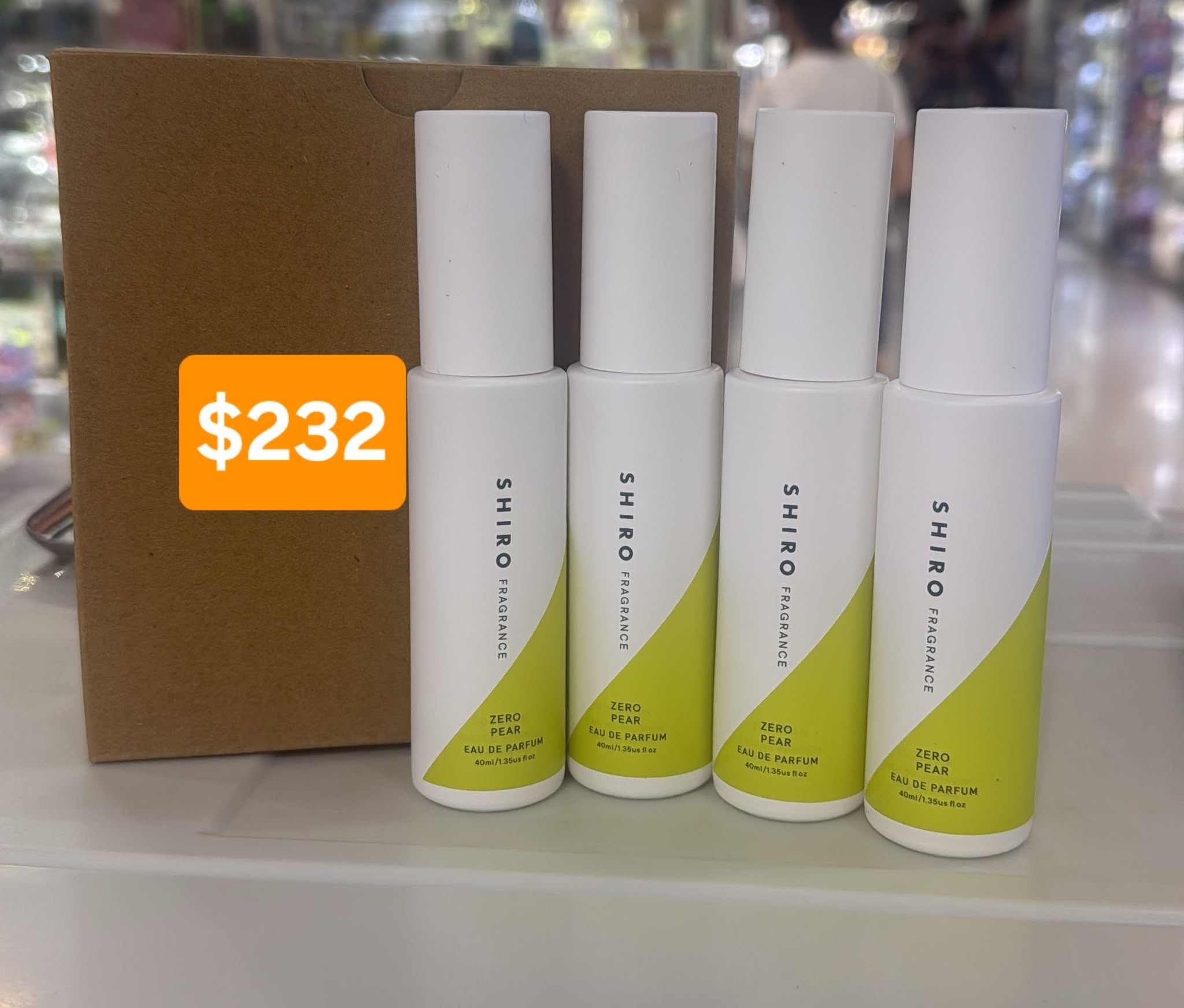 現貨250號店發售中! 1. SHIRO 7月30日新品-香梨香水！$232 先行售賣​水 