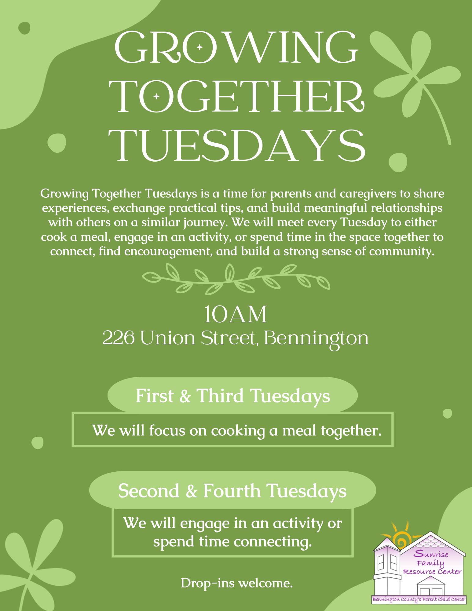 Growing Together Tuesdays