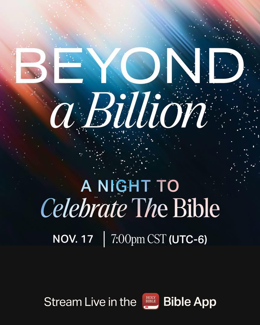 7MEDIA - Get ready to celebrate BIG with YouVersion On November 17th ...