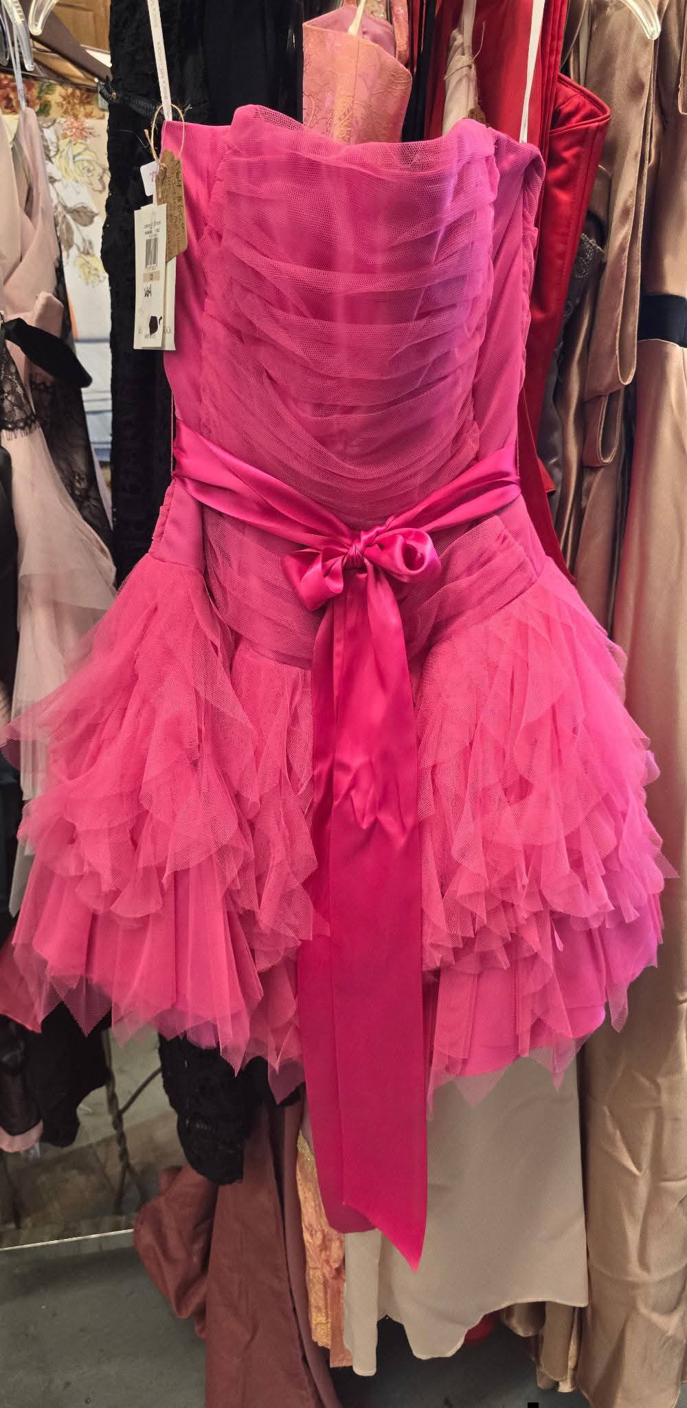 open lace back dress Light Pink Fairy Doll  Wildflower Toys 