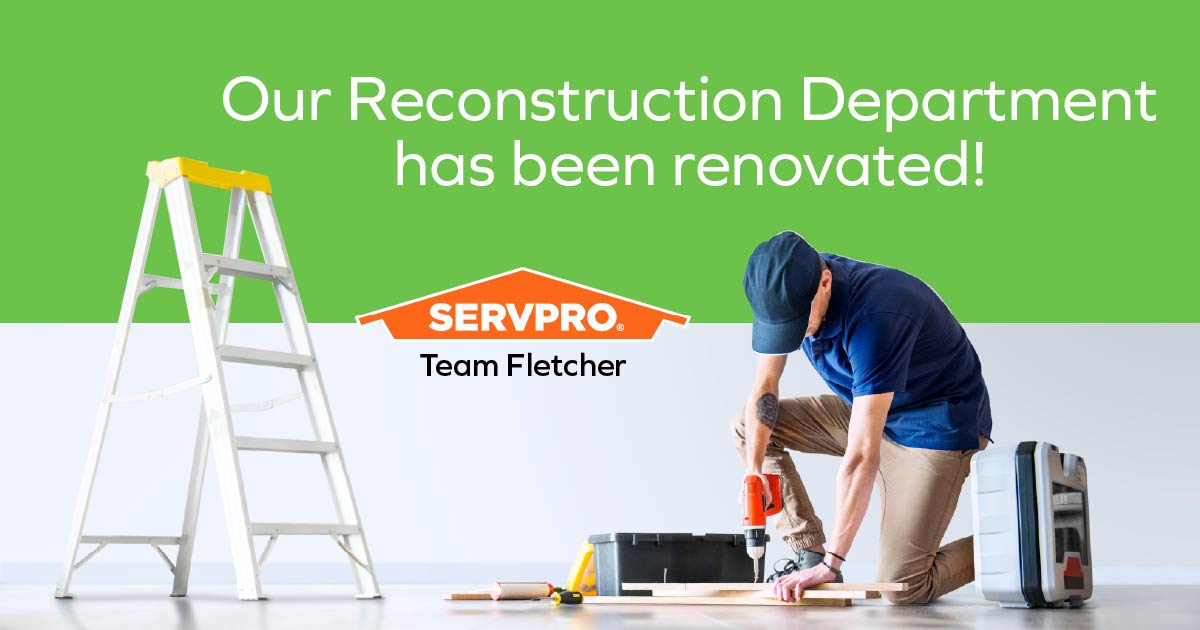 SERVPRO - Our Reconstruction Department has been renovated! We’ve ...
