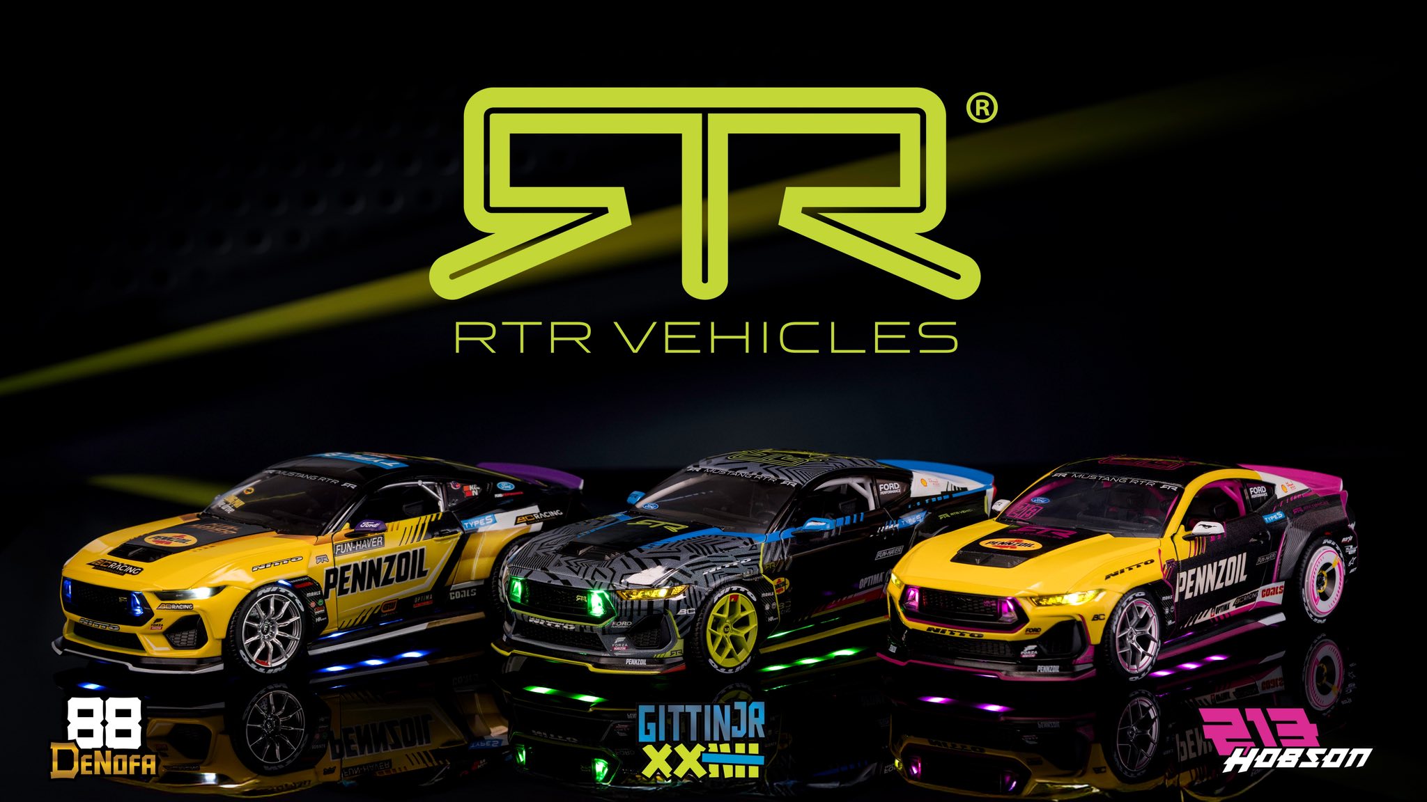 The RTR lineup has officially arrived on Jada Next Level