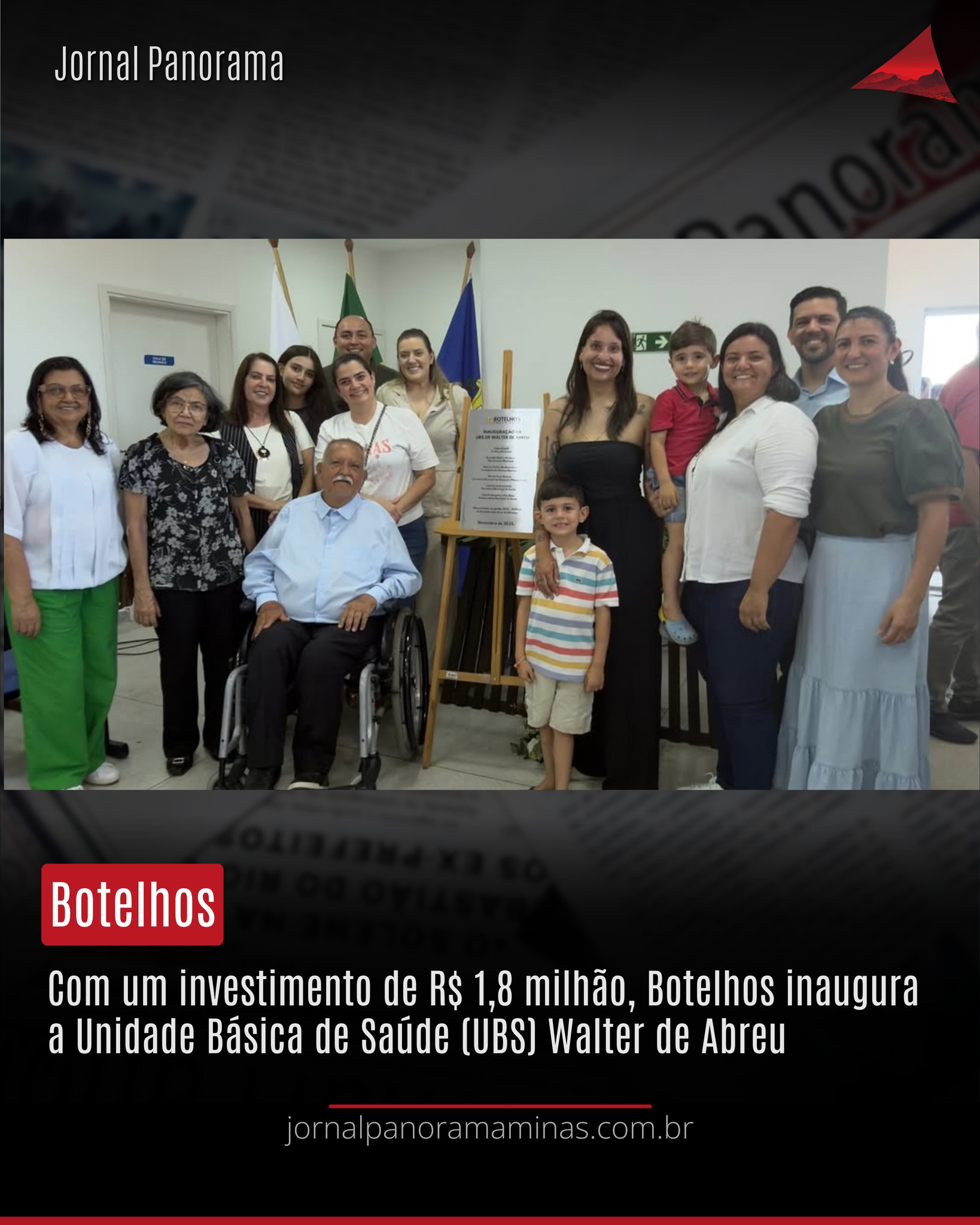 Jornal - Foi inaugurada a nova UBS Walter de Abreu, que vai atender os ...