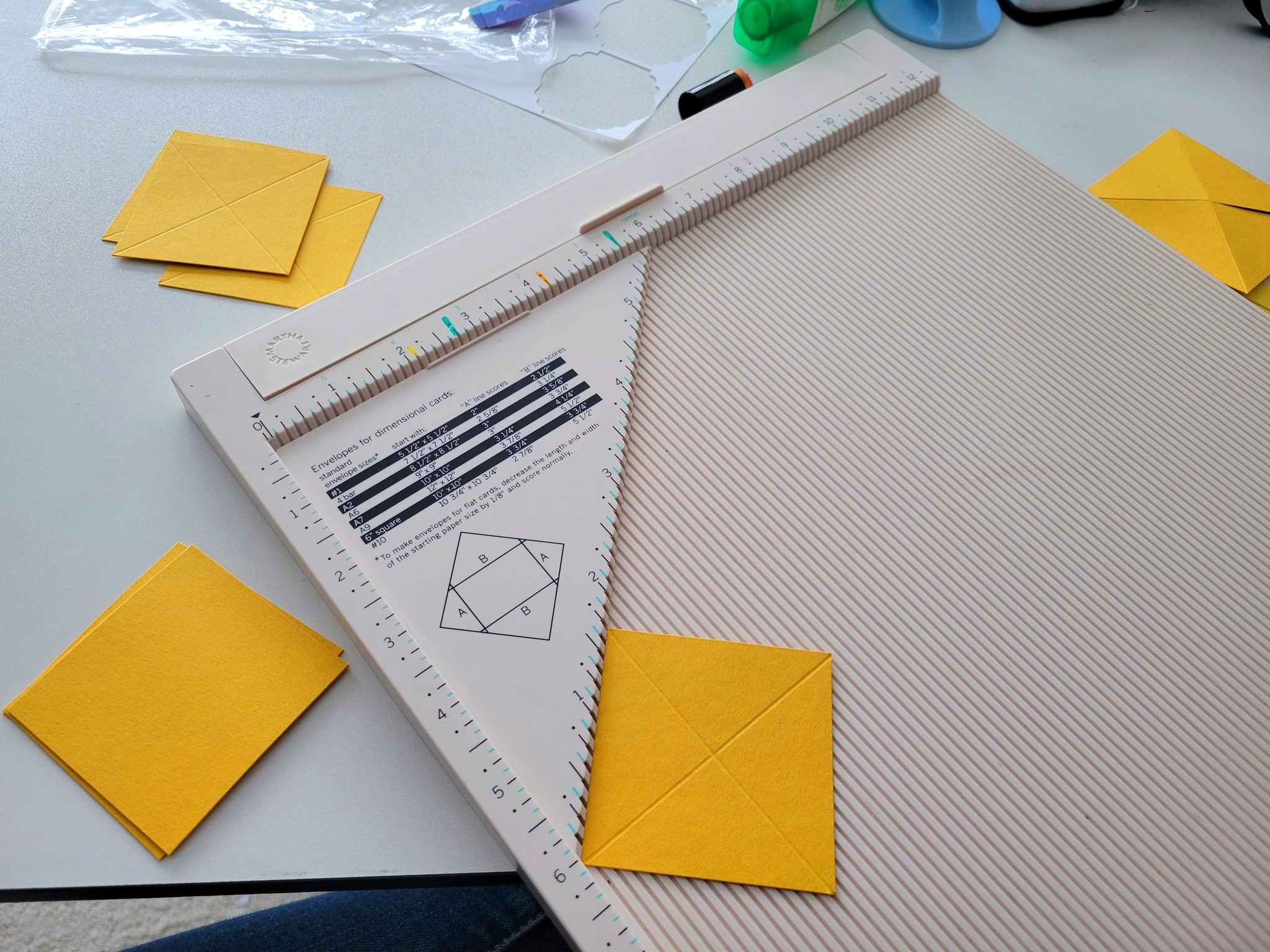 Brand new Martha Stewart 3-piece scoring board for scrapbooking