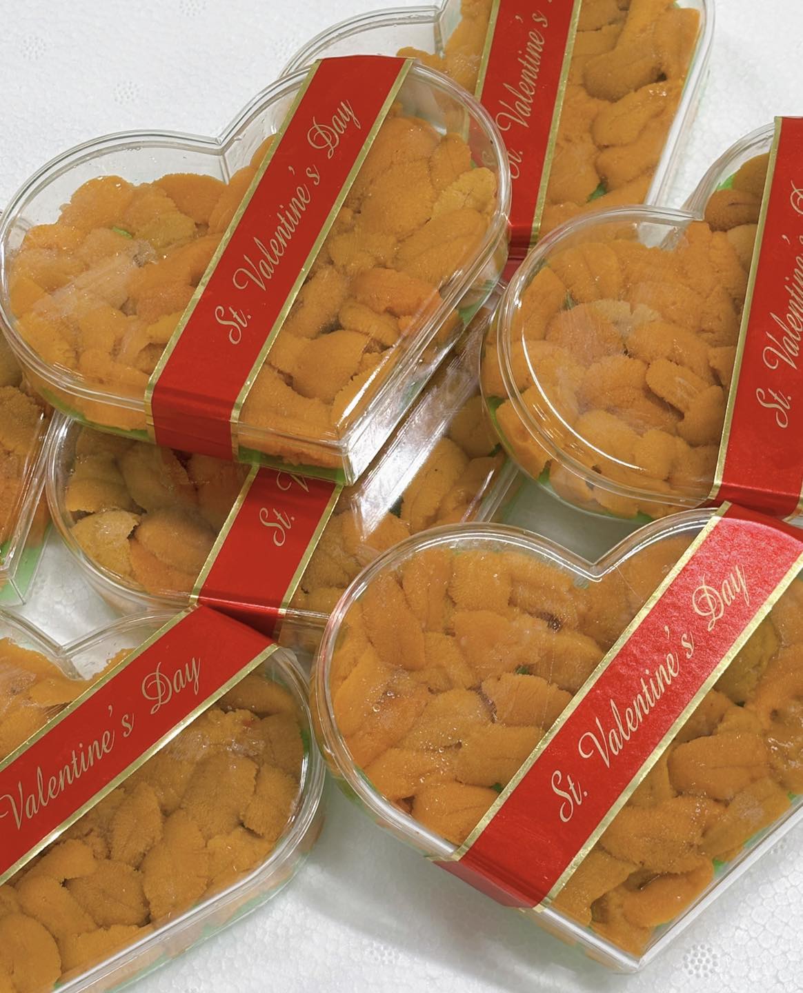 もう準備はできてますか？ バレンタイン限定ハートうに Limited for