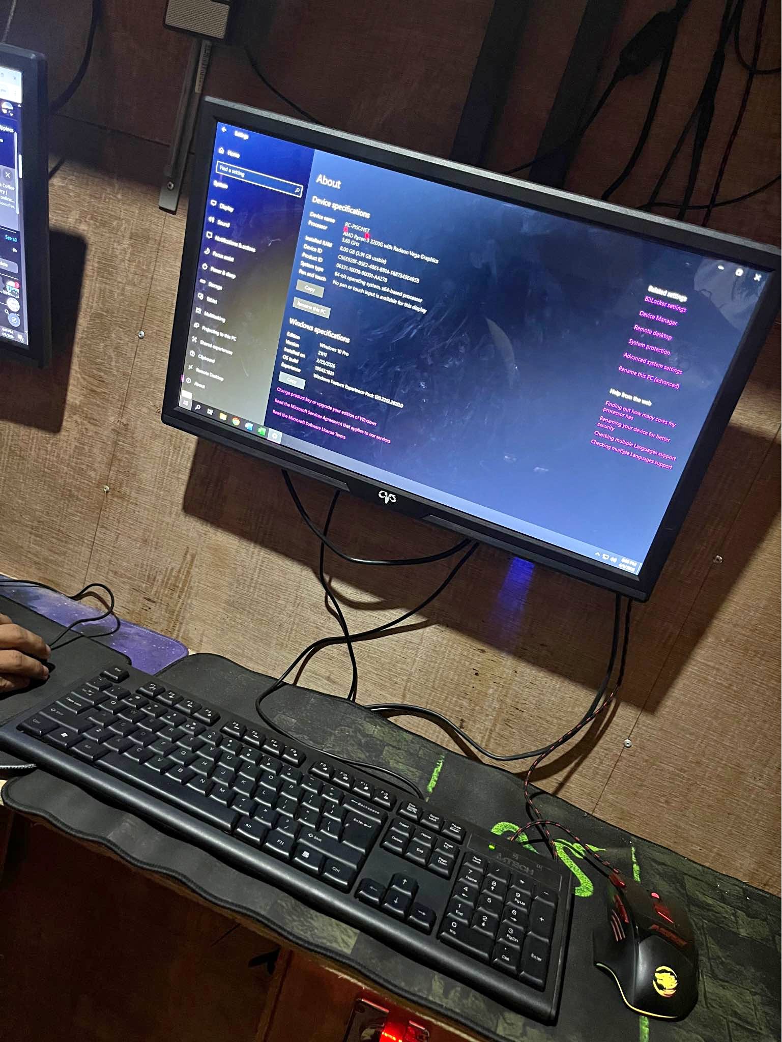 Computer Set System Unit working 100% Brandnew Monitor details naa sa ...