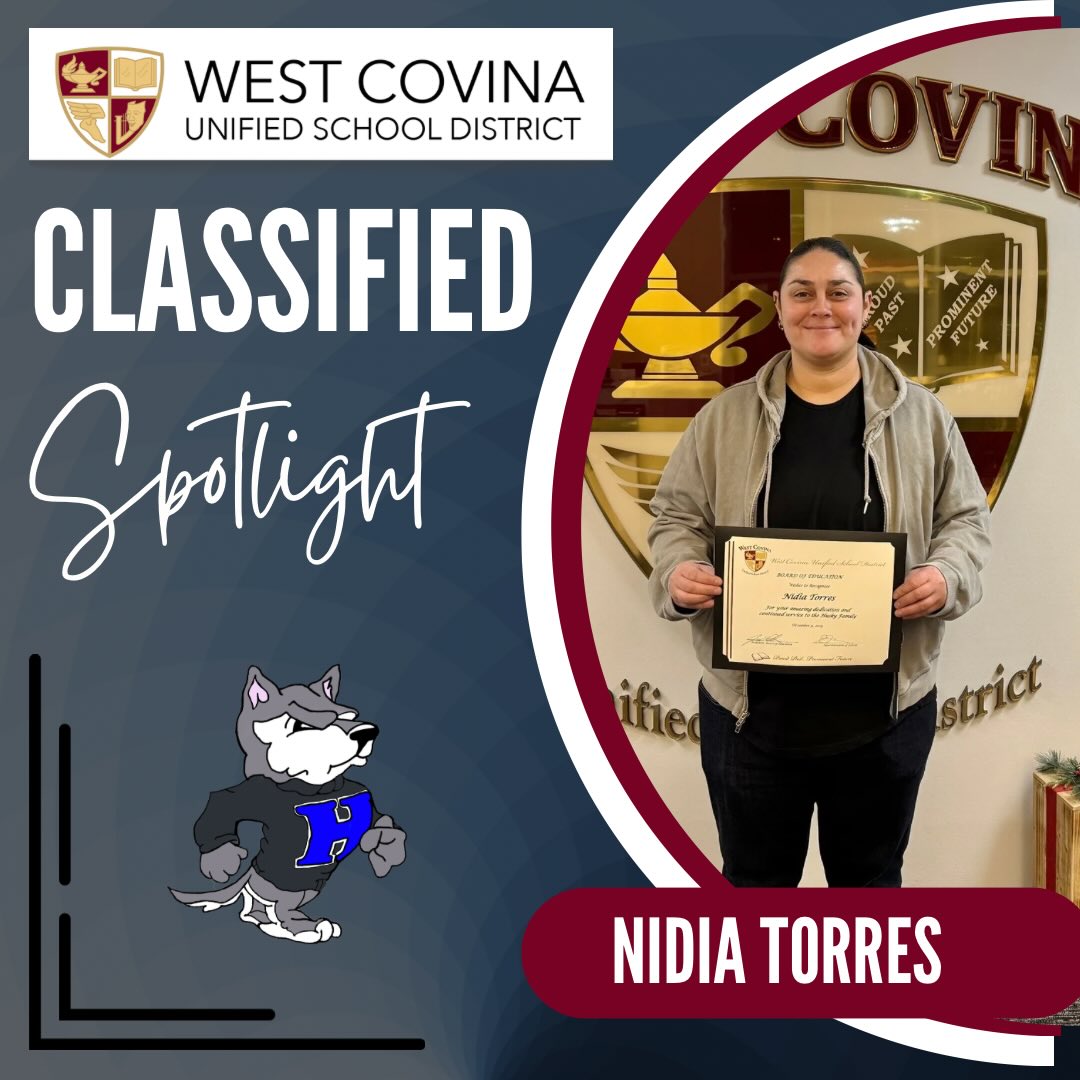 West - For 16 years, Ms. Torres has been a pillar of strength ...