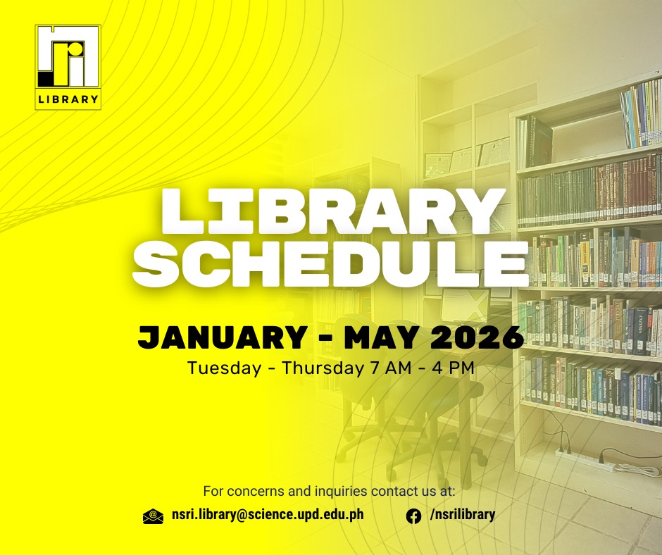 Natural - 📣 Library Schedule January–May 2026 Please be guided by the ...
