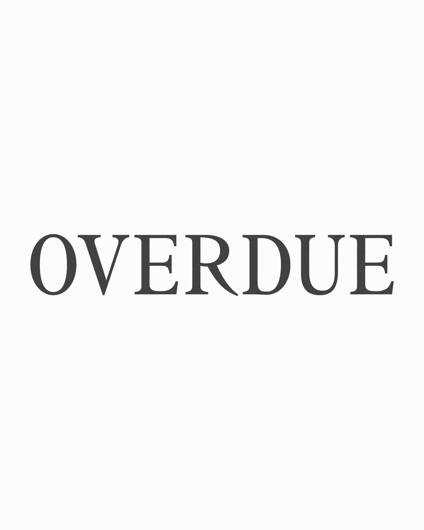 OVERDUE - Introducing our new logo, refreshed layout, and reimagined ...
