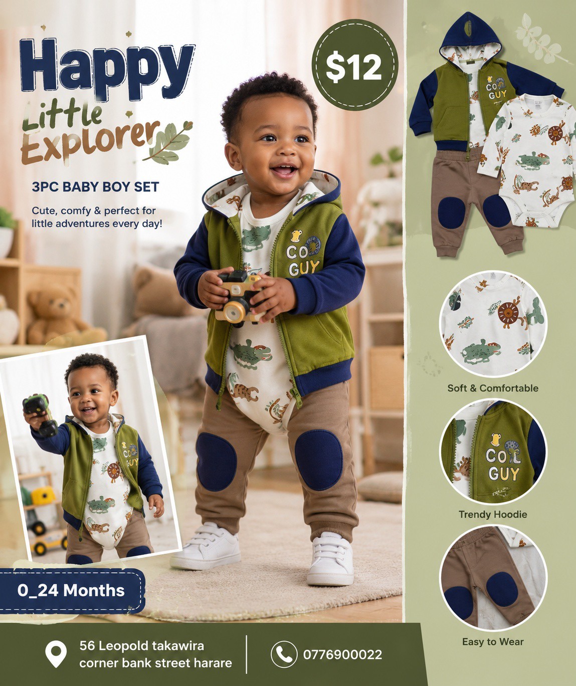 3pc boy set available $12 0_24months