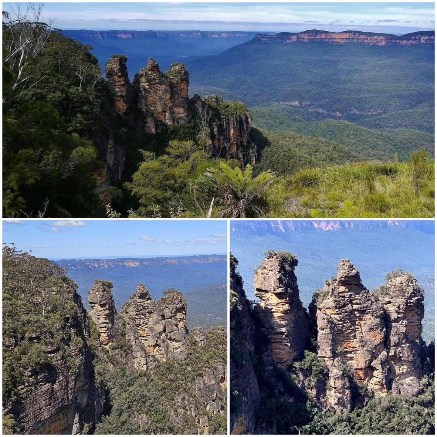 Good - THE THREE SISTERS (AUSTRALIA) The Three Sisters is a famous rock ...