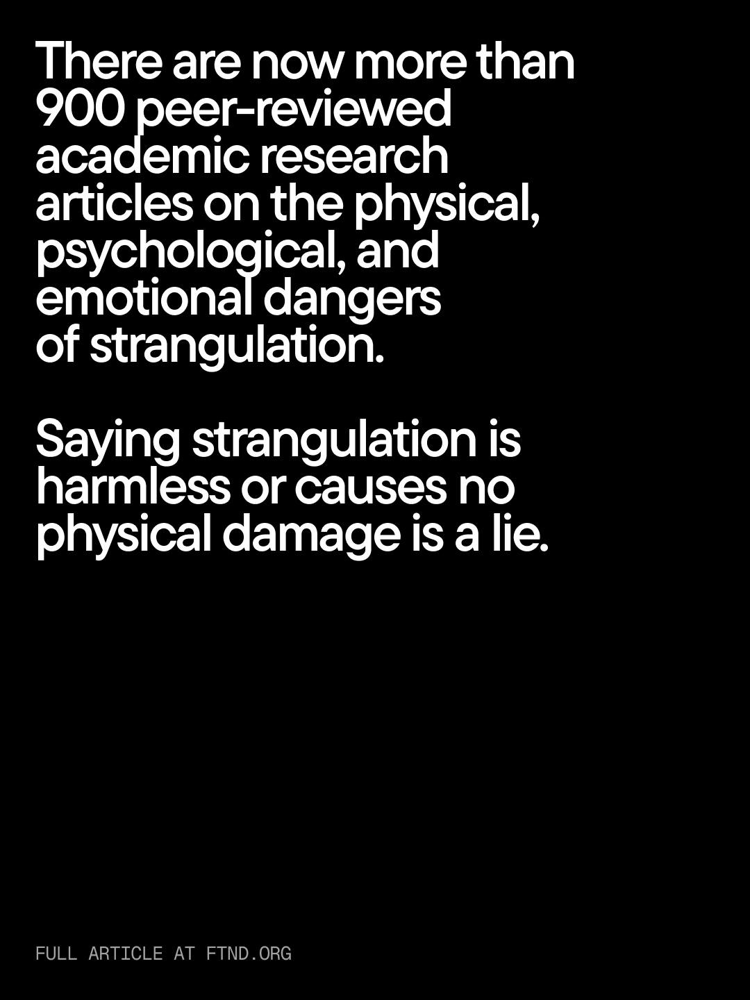 Fight - Strangulation is just one of the dangerous behaviors normalized ...