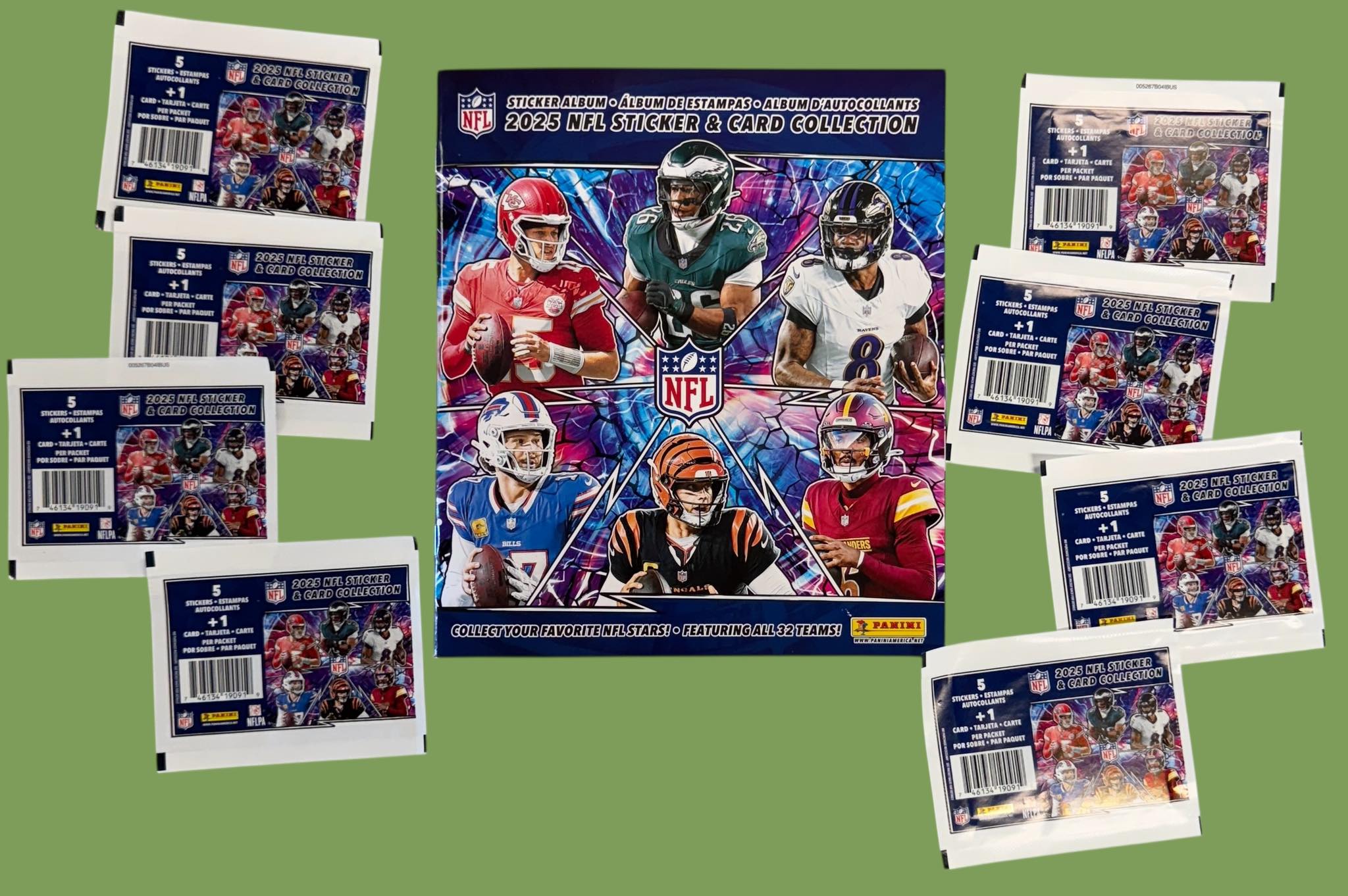 2025 Panini NFL stickers... - Triple Play Sports Cards, Inc. | Facebook
