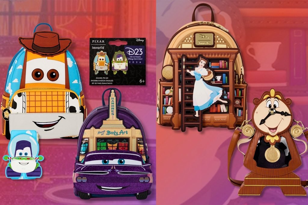 Check Out This NEW D23-Exclusive Loungefly Merch Loungefly has