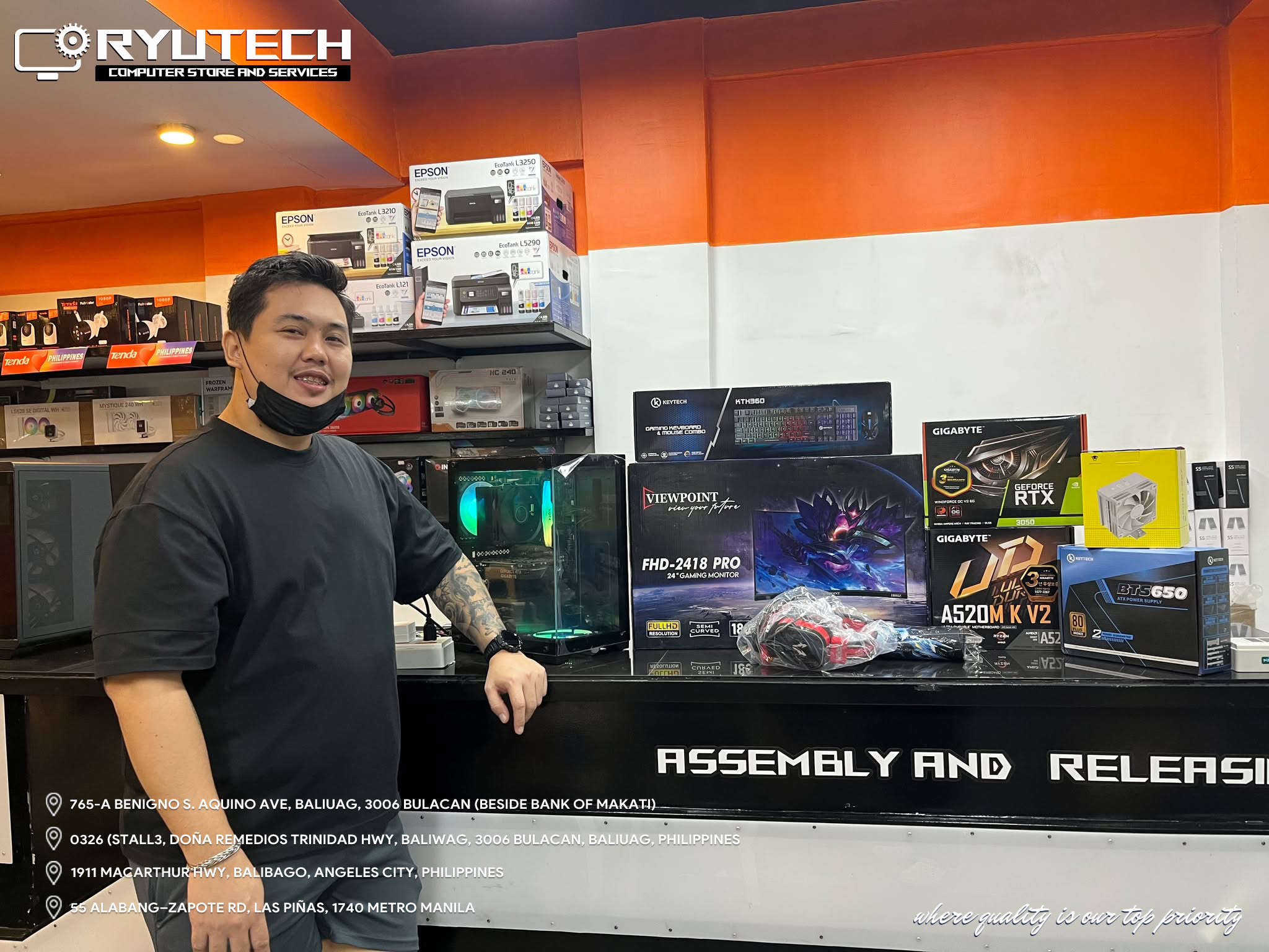 ⚡ Walk-in Build Completed! 🏬 🎯 Client... - RyuTech PC Store | Facebook