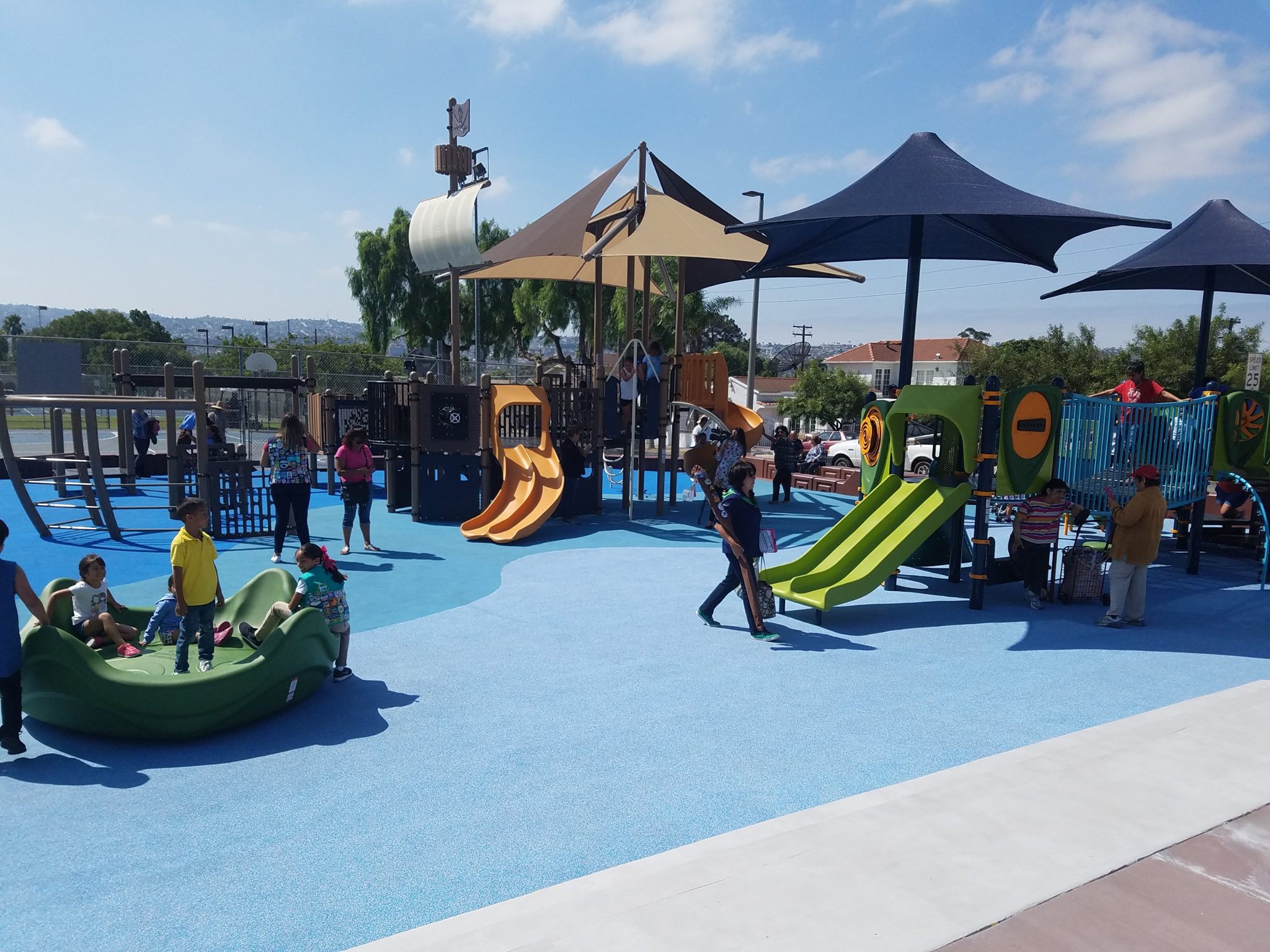 The modernized Colonel Irving Salomon San Ysidro Community