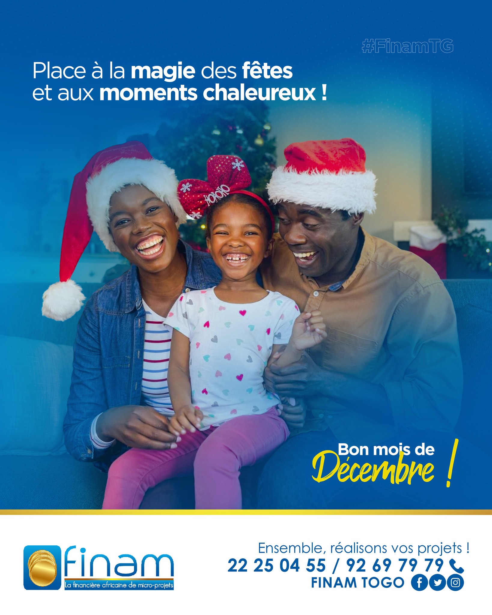 Finam Togo - Décembre s’ouvre avec son lot de joie, de... | Facebook