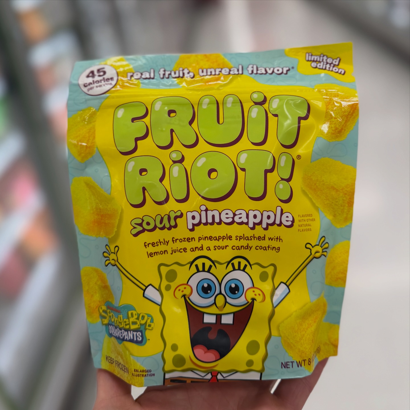 SnackGator - 🍍 NEW SpongeBob Sour Pineapple Fruit Riot! We... | Facebook