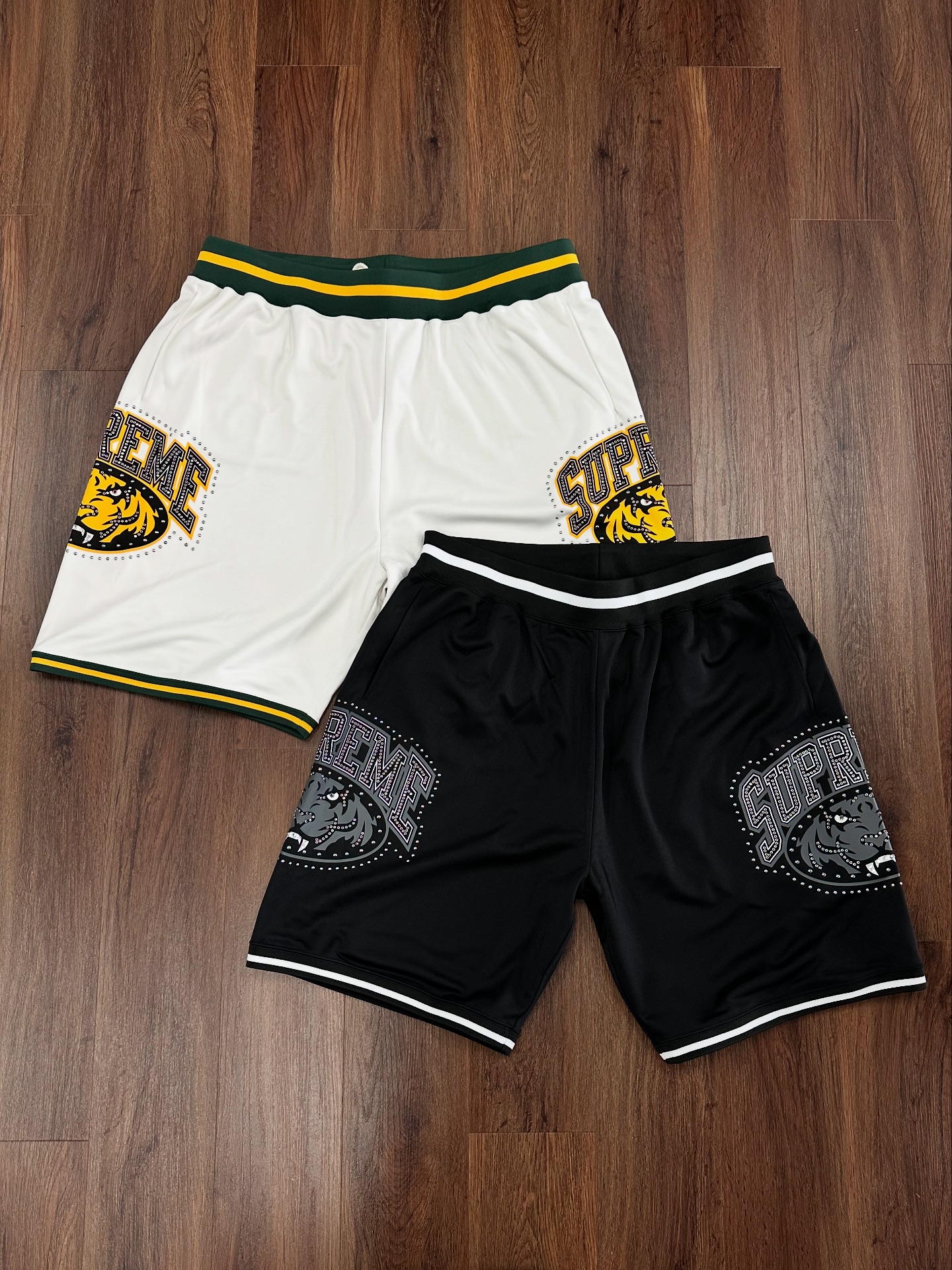 Supreme Studded Basketball Shorts ⛹️✨ ✔️Black - Size Large 
