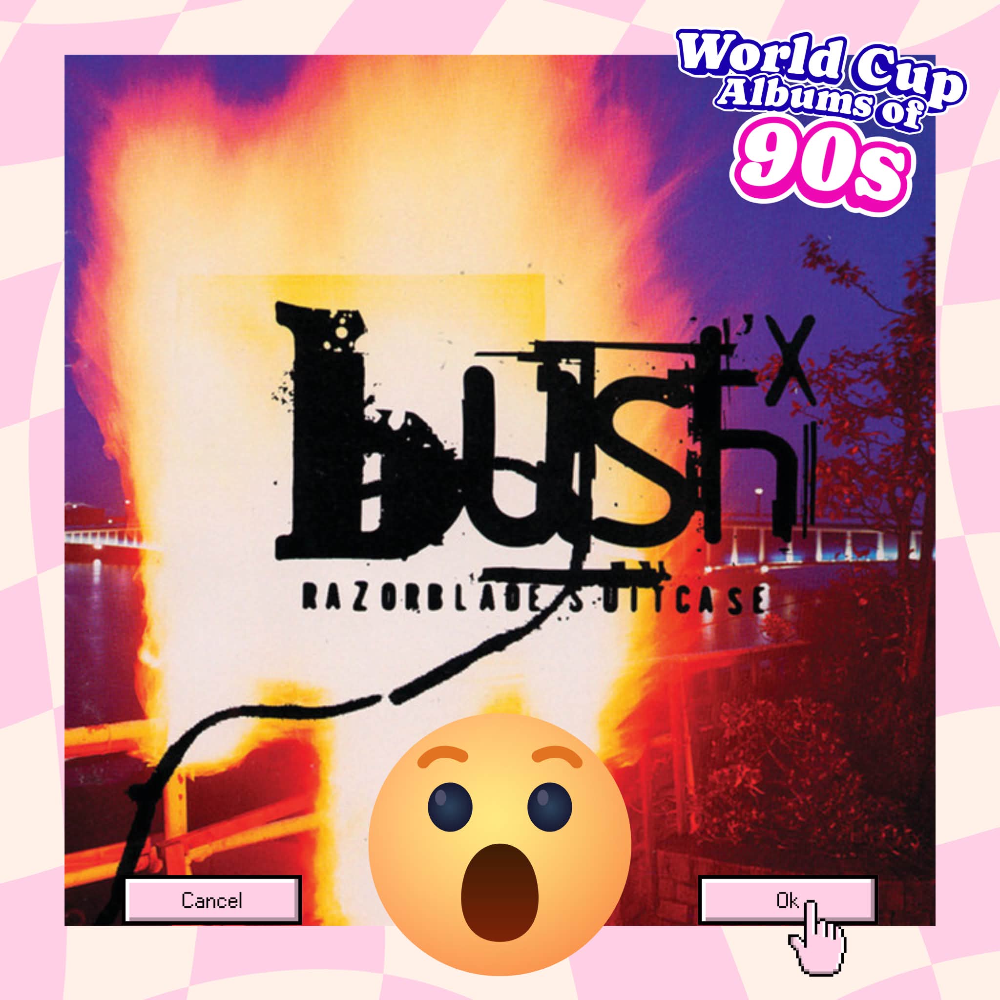 World Cup Albums of 90s]] Round 01/58 Bush - Razorblade Suitcase