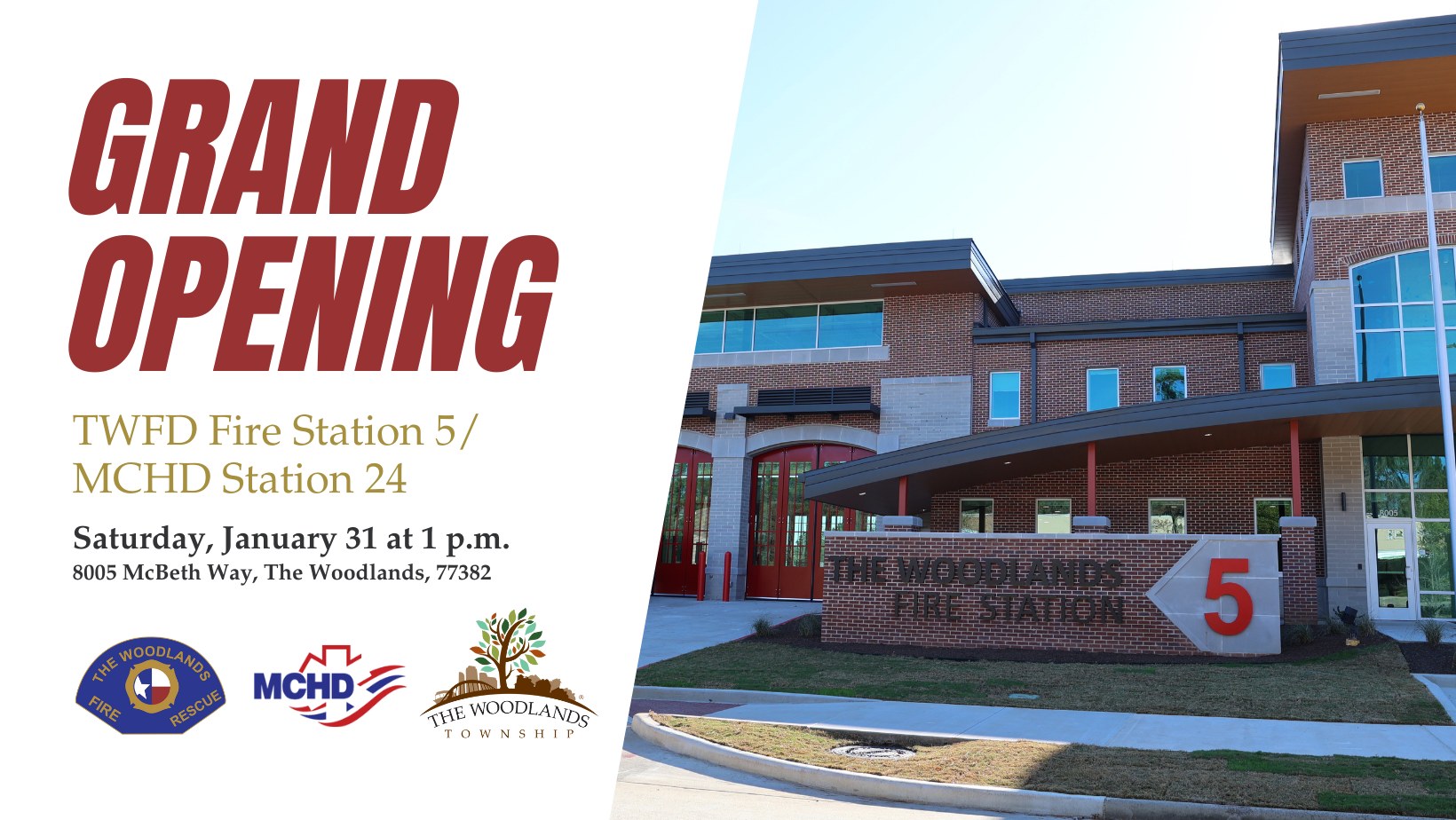 TWFD Fire Station 5 Grand Opening