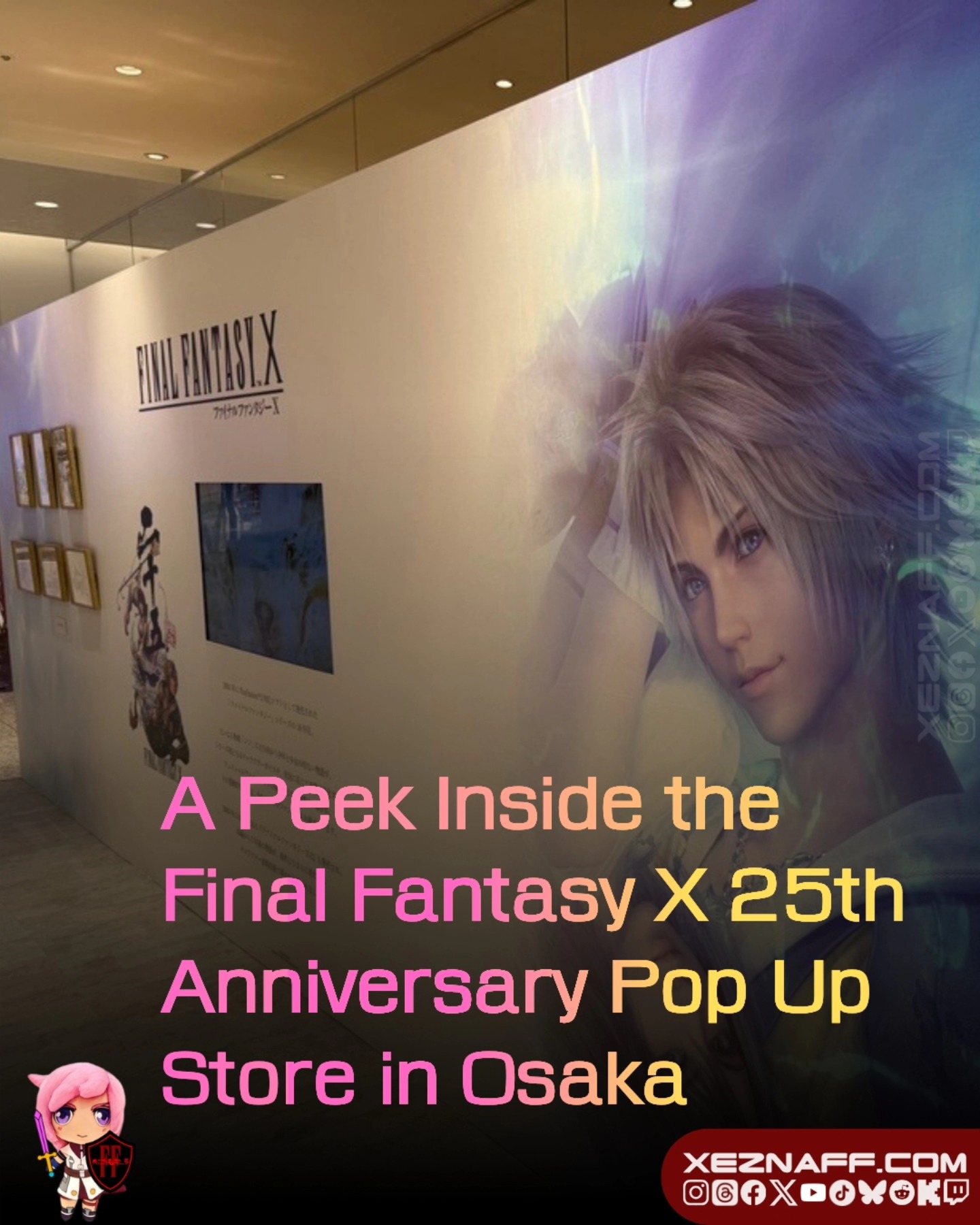 Square Enix has shared official photos from the newly opened Final
